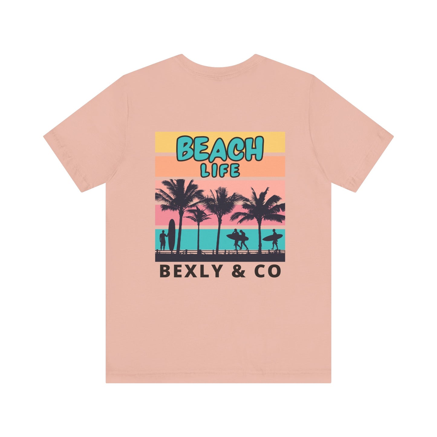 Beach Life Unisex Tee, Summer Vibes Shirt, Casual Beachwear, Gift for Beach Lovers, Vacation T-Shirt, Relaxed Fit Apparel
