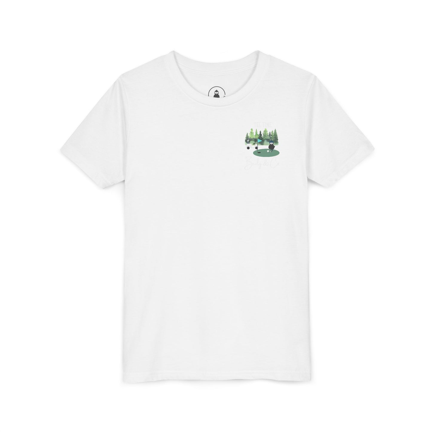 Youth Golf Cart Tee - Fun Short Sleeve T-Shirt for Kids