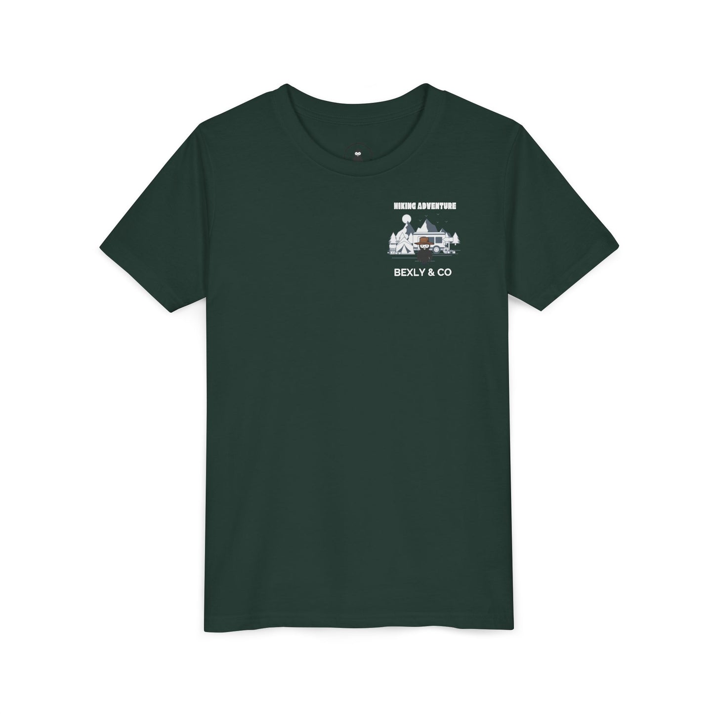 Hiking Adventure Youth Short Sleeve Tee - Fun Outdoor Vibes for Young Explorers