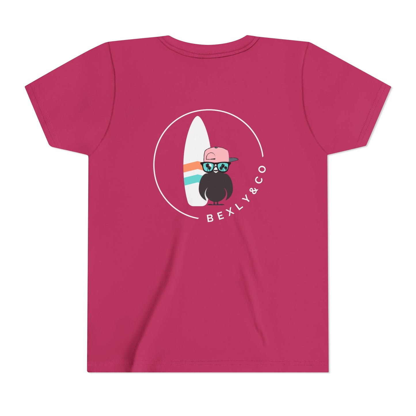 Trendy Surfer Youth Short Sleeve Tee – Perfect for Summer Fun!