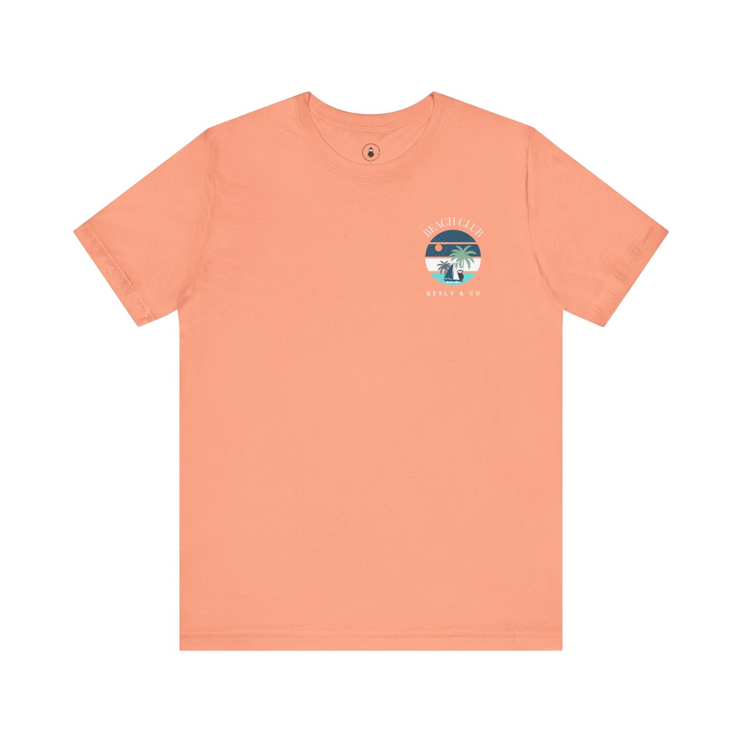 Beach Club Graphic Tee | Summer Vibe T-Shirt, Unisex Casual Wear, Perfect for Beach Days, Gift for Vacation Lovers, Palm Tree Design