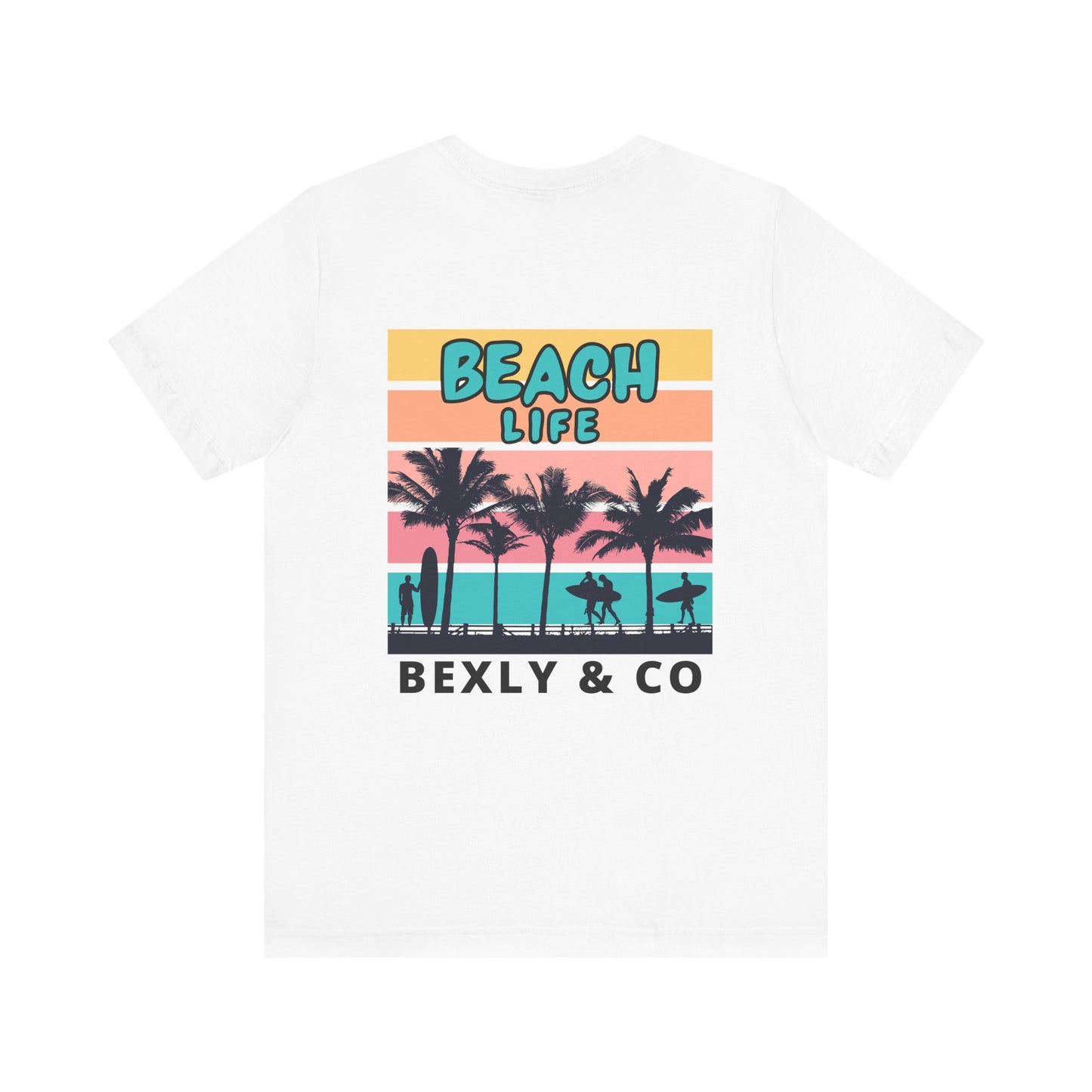 Beach Life Unisex Tee, Summer Vibes Shirt, Casual Beachwear, Gift for Beach Lovers, Vacation T-Shirt, Relaxed Fit Apparel