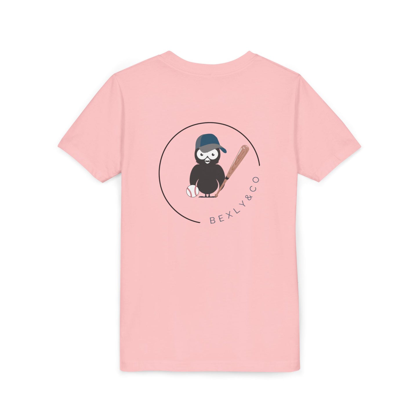 Baseball Youth Tee - Cute Kids Short Sleeve Shirt for Sports Fans