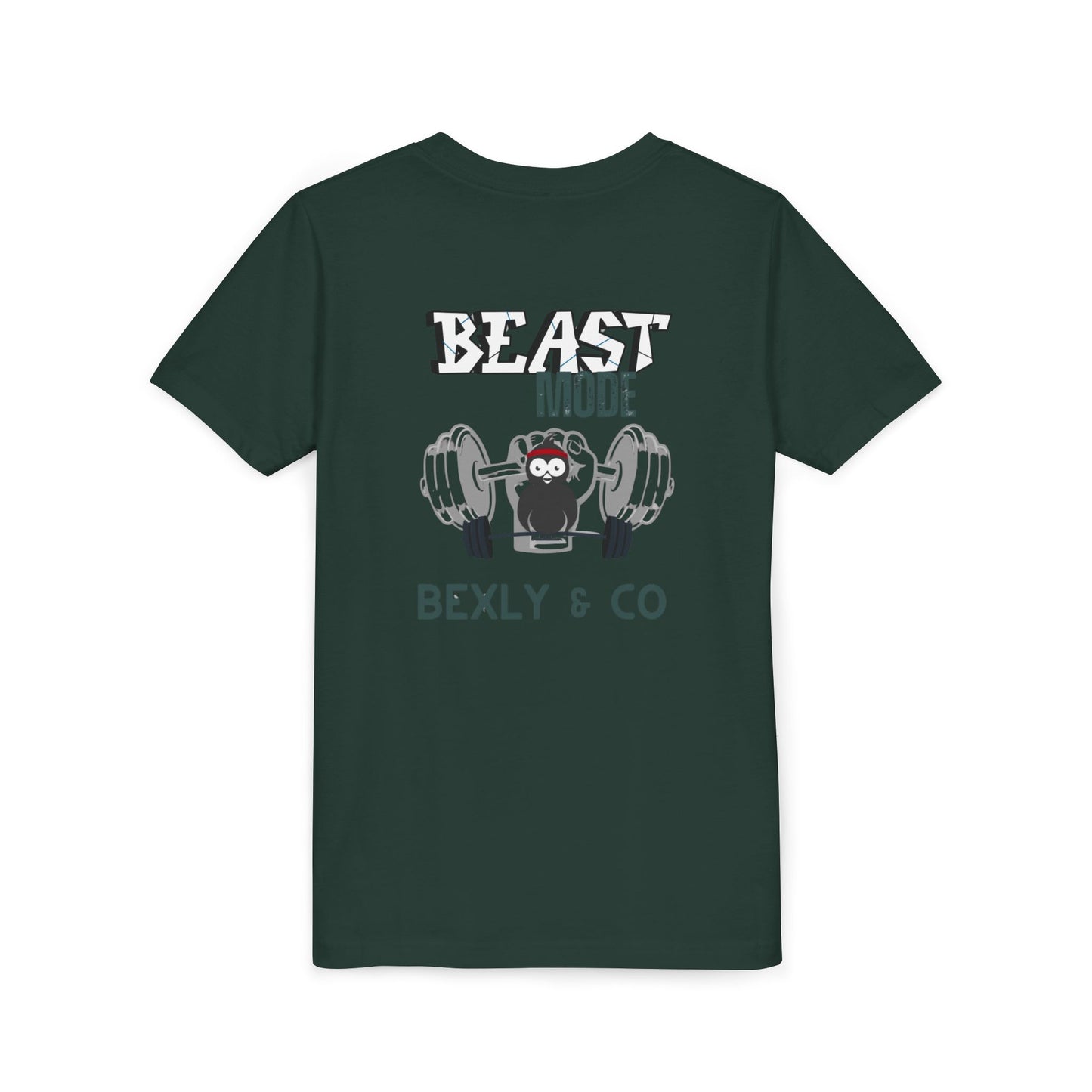 Beast Mode Youth Short Sleeve Tee | Fun & Active Kids Shirt for Fitness Lovers