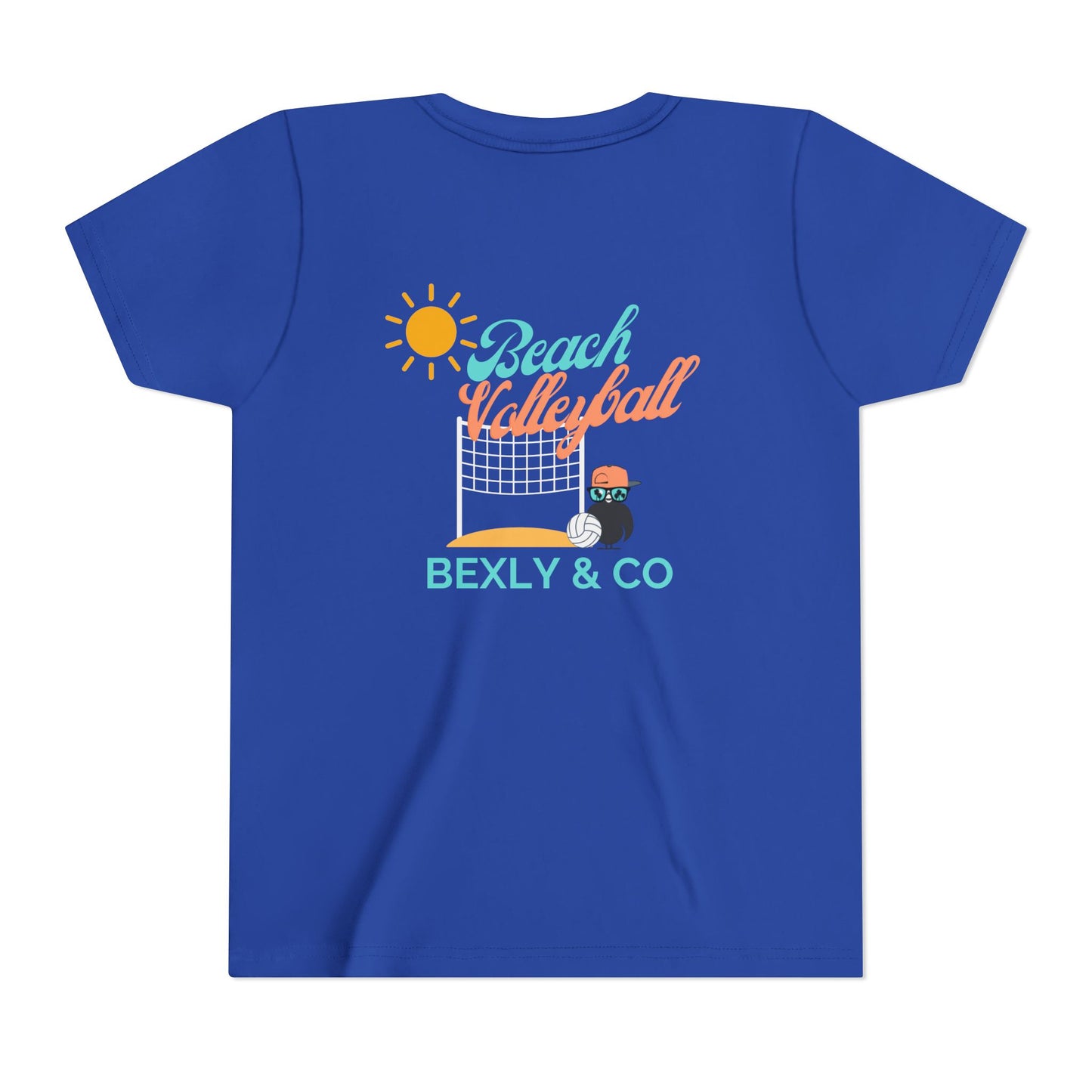 Youth Beach Volleyball Tee - Fun Summer Vibes for Kids