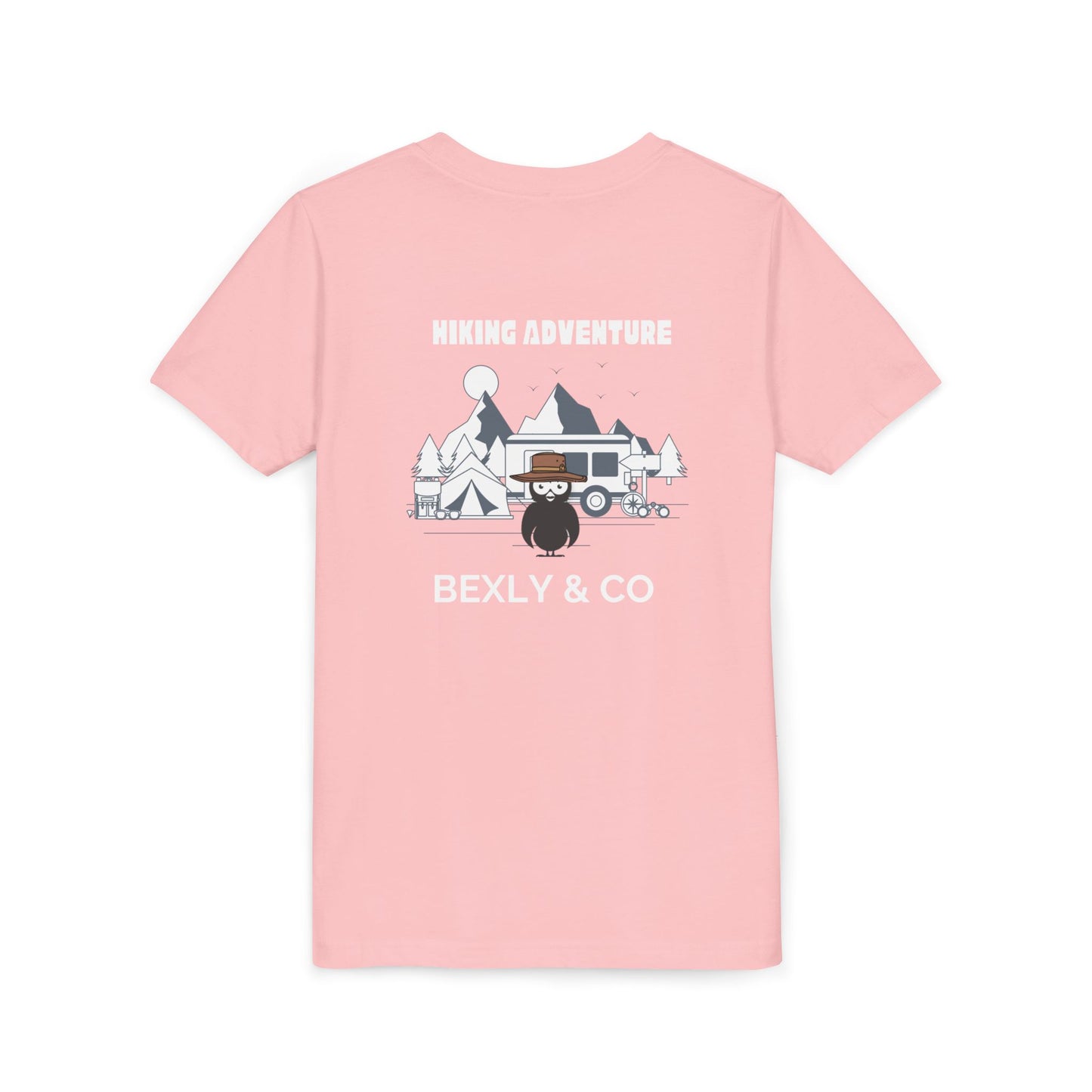 Hiking Adventure Youth Short Sleeve Tee - Fun Outdoor Vibes for Young Explorers