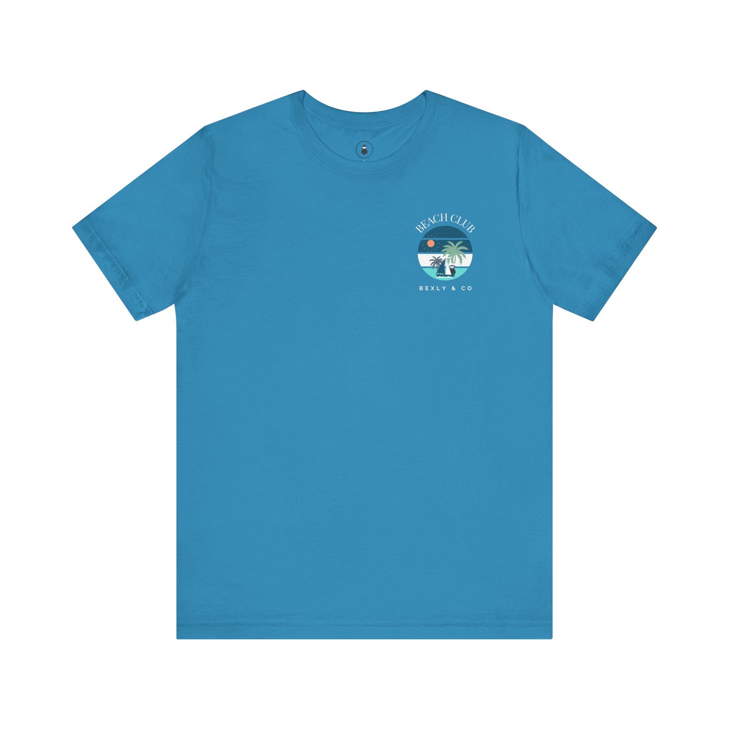 Beach Club Graphic Tee | Summer Vibe T-Shirt, Unisex Casual Wear, Perfect for Beach Days, Gift for Vacation Lovers, Palm Tree Design