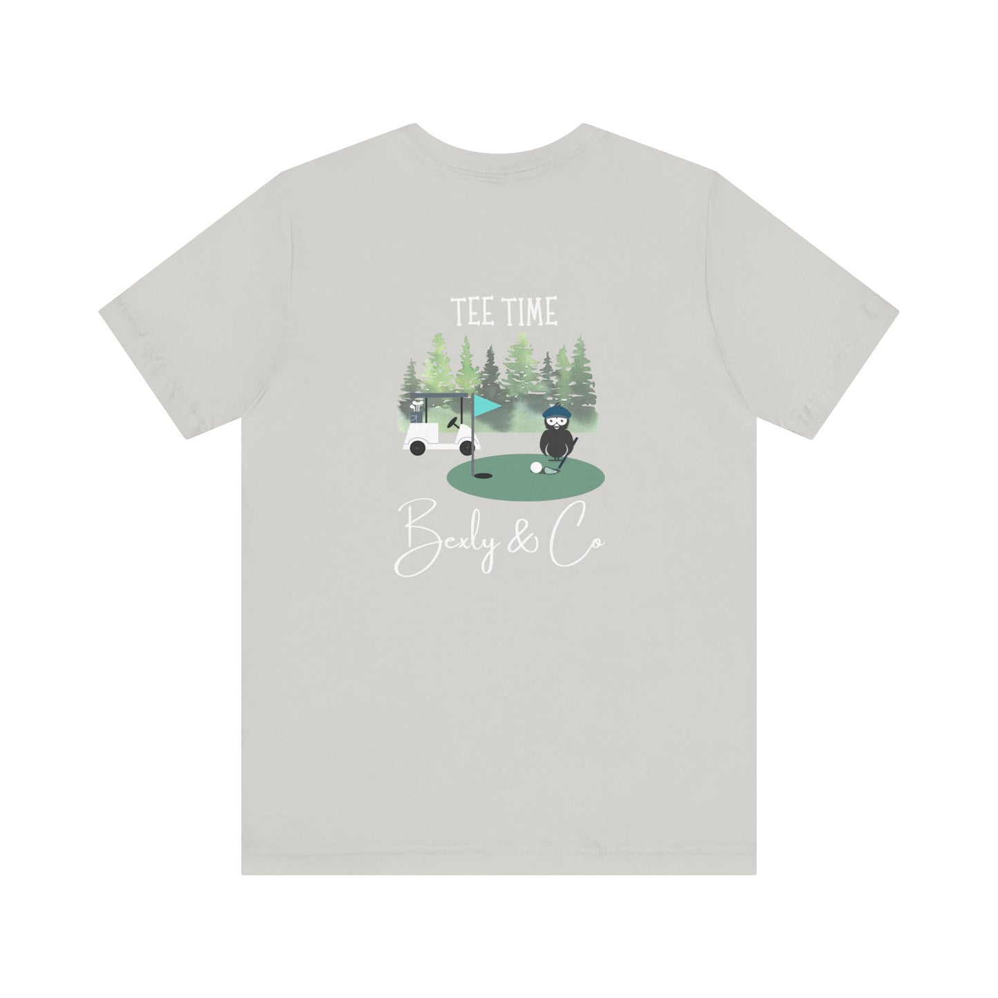Tee Time Unisex Golf T-Shirt - Perfect for Golf Lovers & Outdoor Enthusiasts