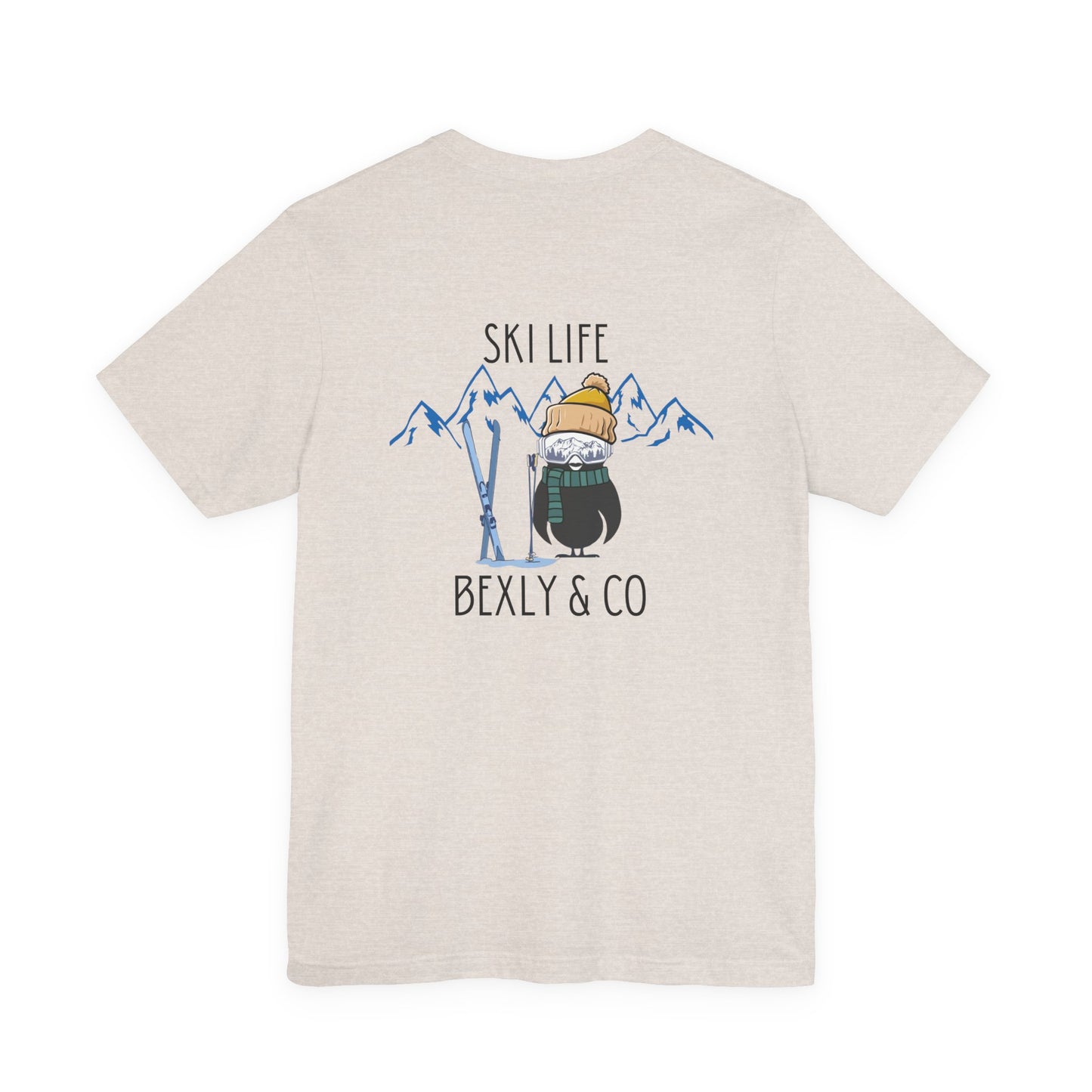 Ski Life Unisex Tee - Perfect for Winter Adventures and Ski Enthusiasts