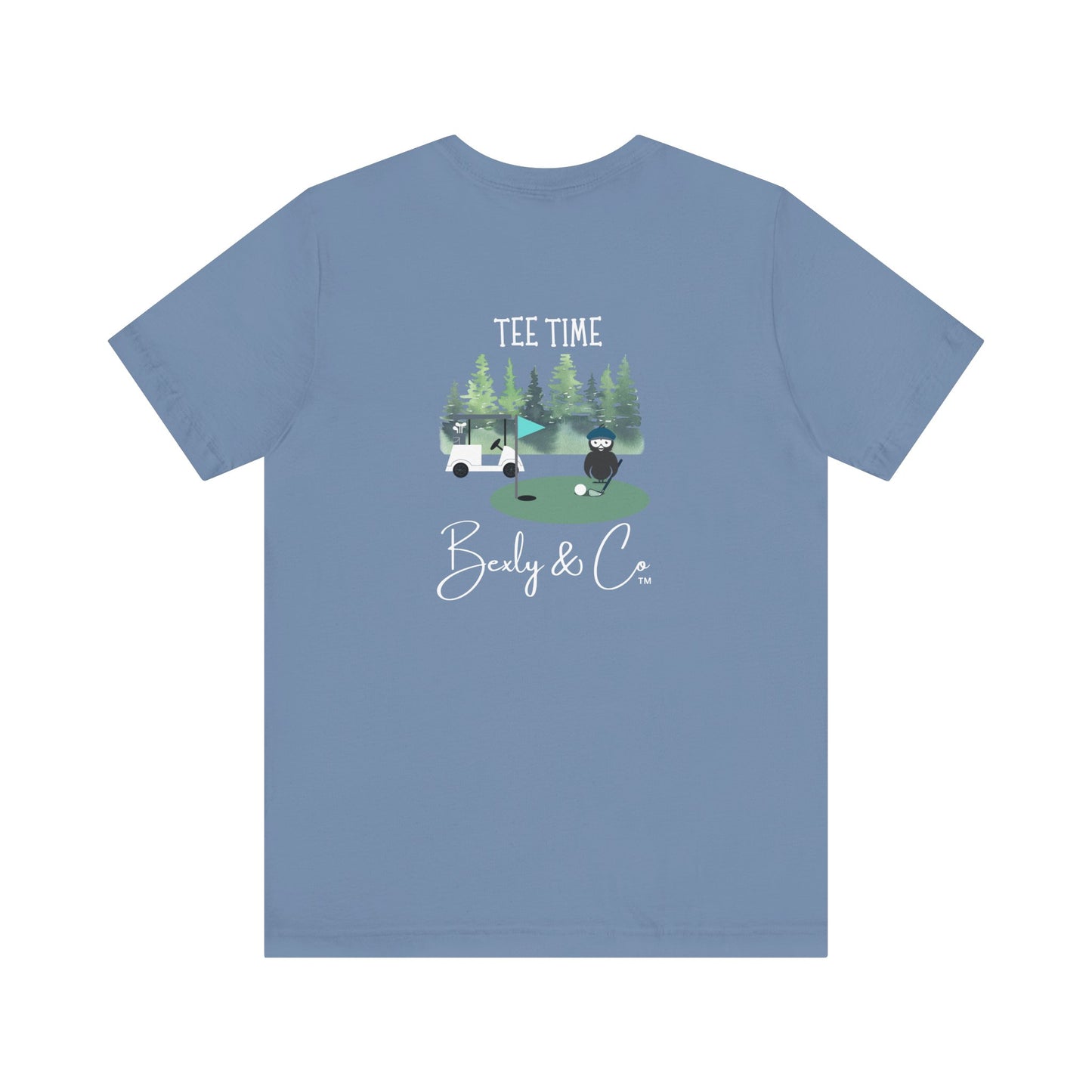 Tee Time Unisex Golf T-Shirt - Perfect for Golf Lovers & Outdoor Enthusiasts
