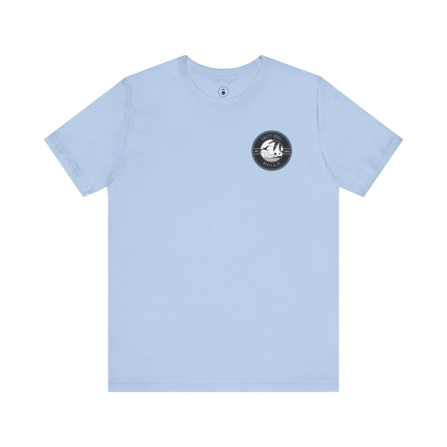 Salty Soul Unisex Tee - Beach Vibes, Summer Casual Wear, Great for Surfing, Gifts for Ocean Lovers, Relaxed Fit
