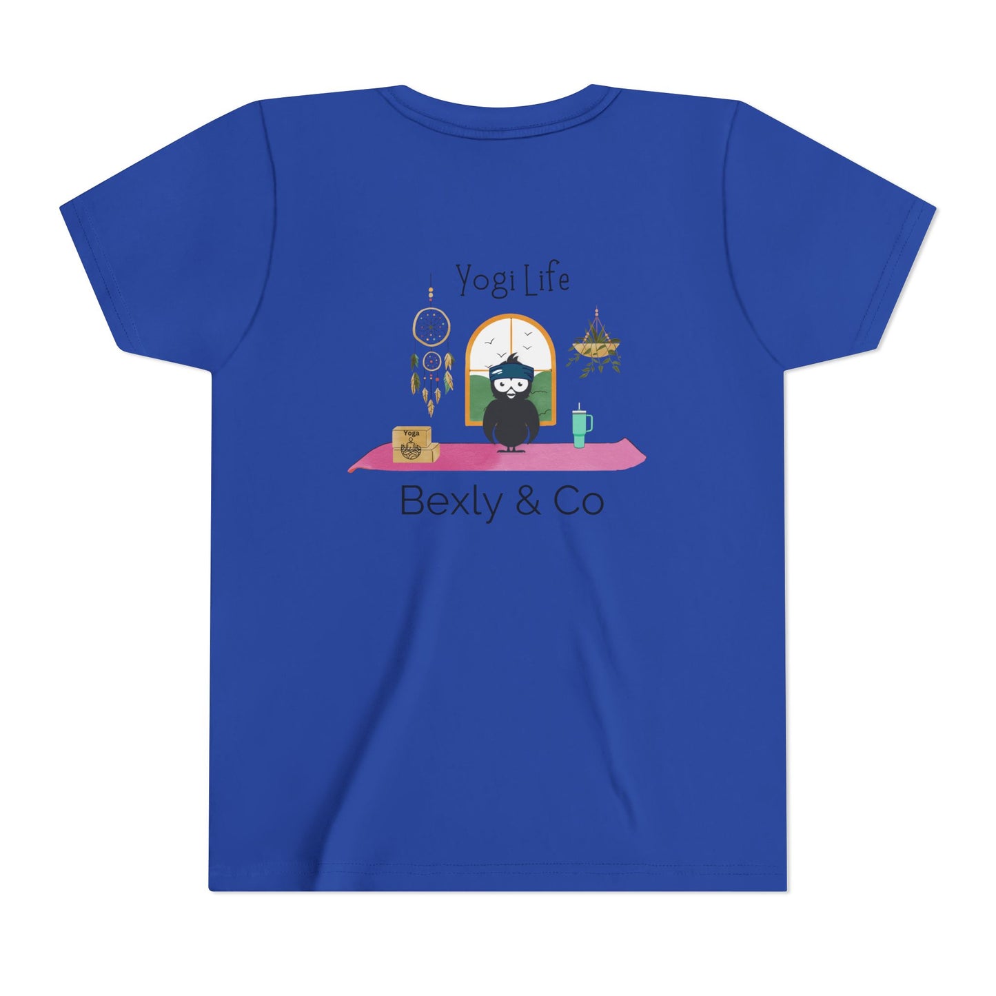 Yogi Life Youth Tee - Cute Design for Young Yogis, Perfect for Relaxation and Everyday Wear