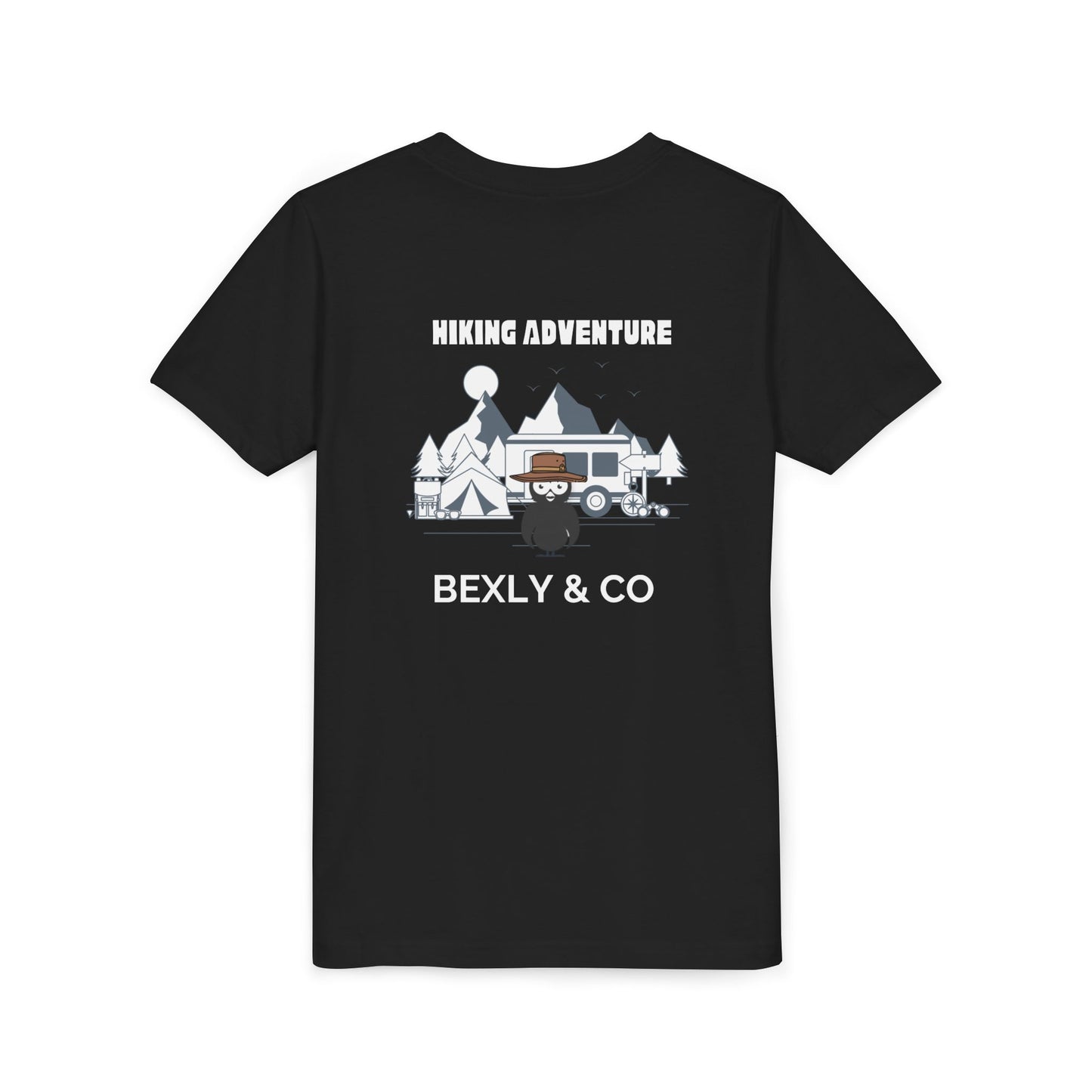 Hiking Adventure Youth Short Sleeve Tee - Fun Outdoor Vibes for Young Explorers
