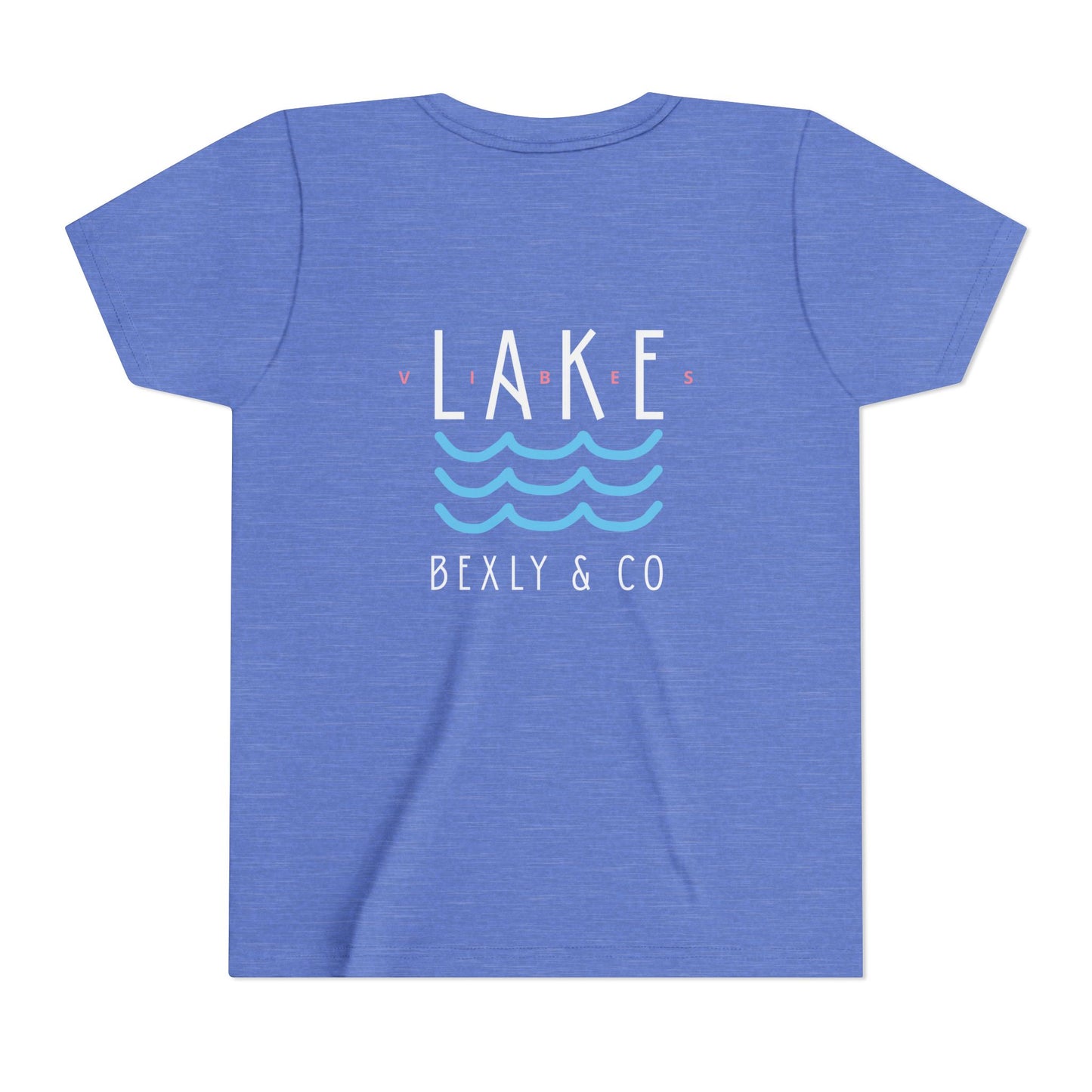 Chill Vibes Lake Vibes Youth Tee - Summer Fun Shirt, Casual Everyday Tee, Gift for Young Explorers