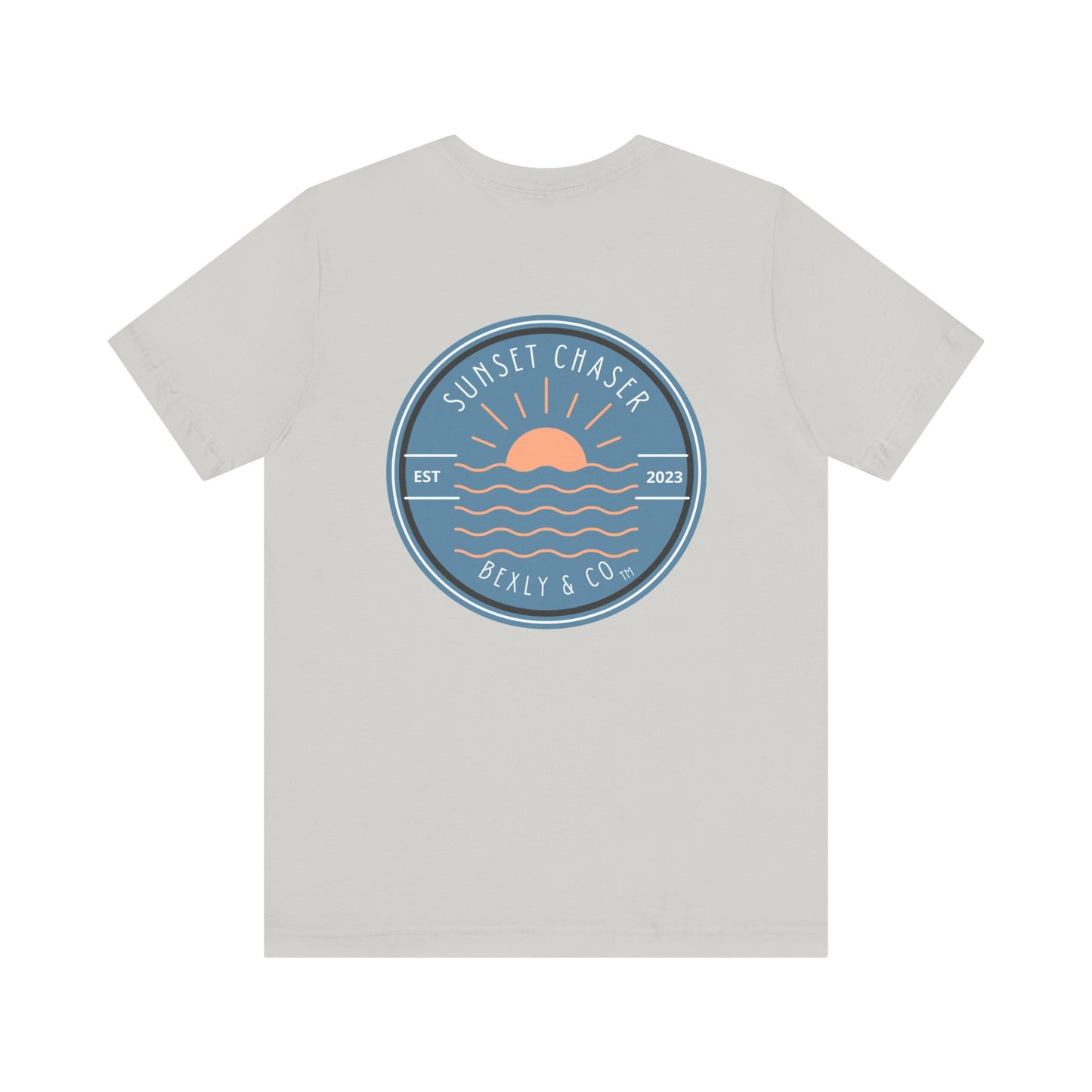 Coastal Sunset Tee, Beachwear, Summer Shirt, Vacation Top, Casual Outfit, Gift for Him/Her