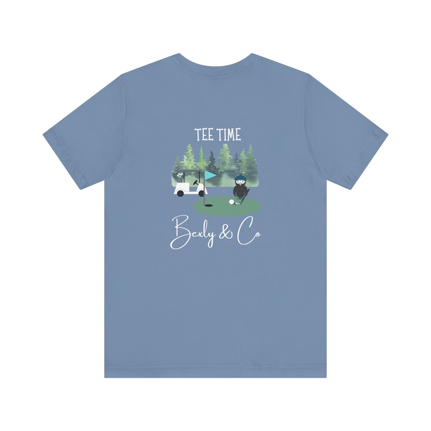 Tee Time Unisex Golf T-Shirt - Perfect for Golf Lovers & Outdoor Enthusiasts