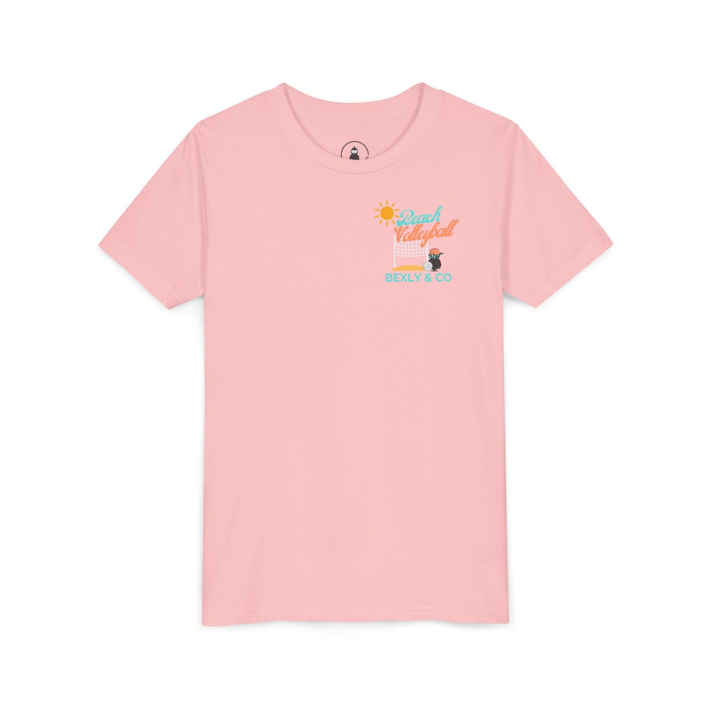 Beach Volleyball Youth Tee - Fun Summer Style