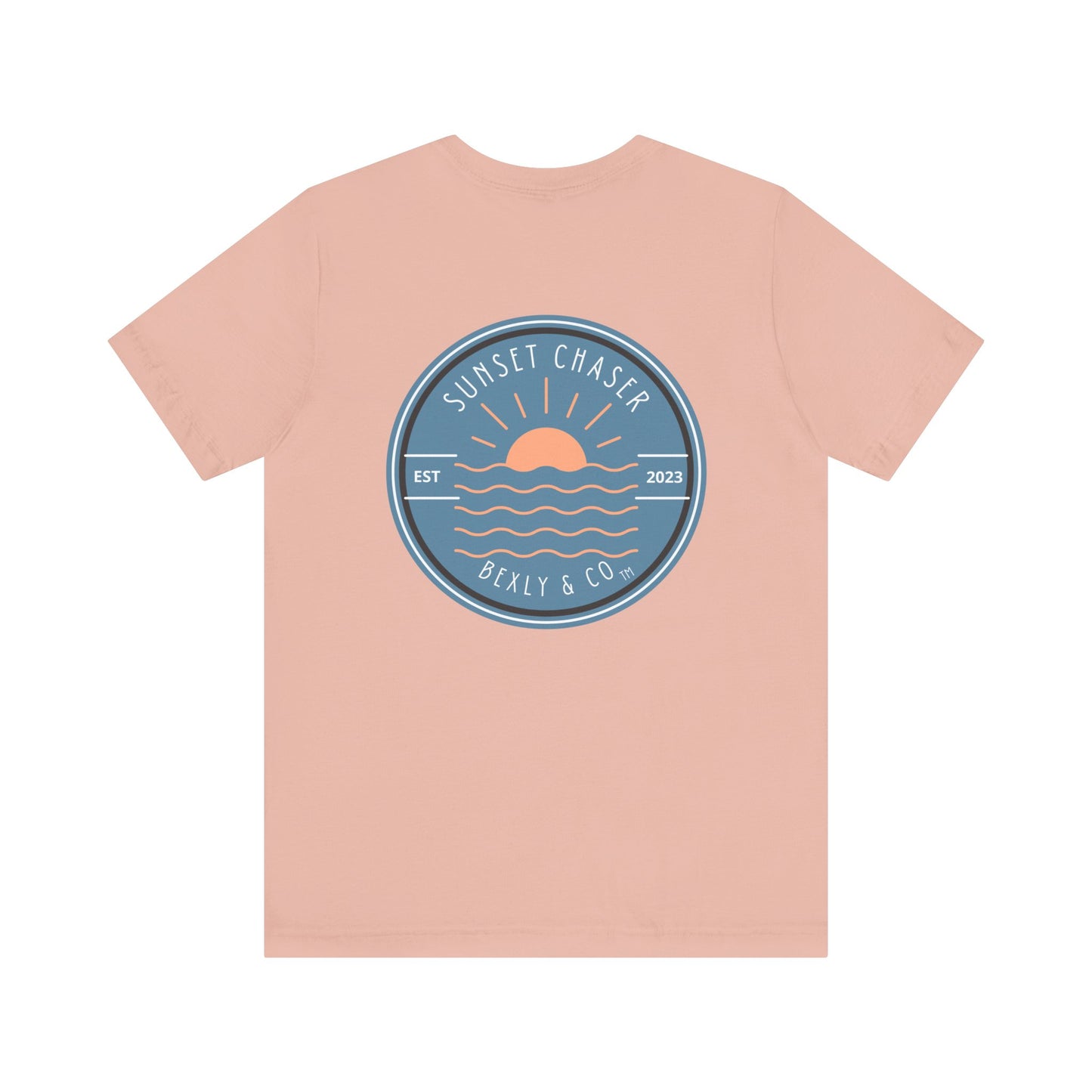Coastal Sunset Tee, Beachwear, Summer Shirt, Vacation Top, Casual Outfit, Gift for Him/Her