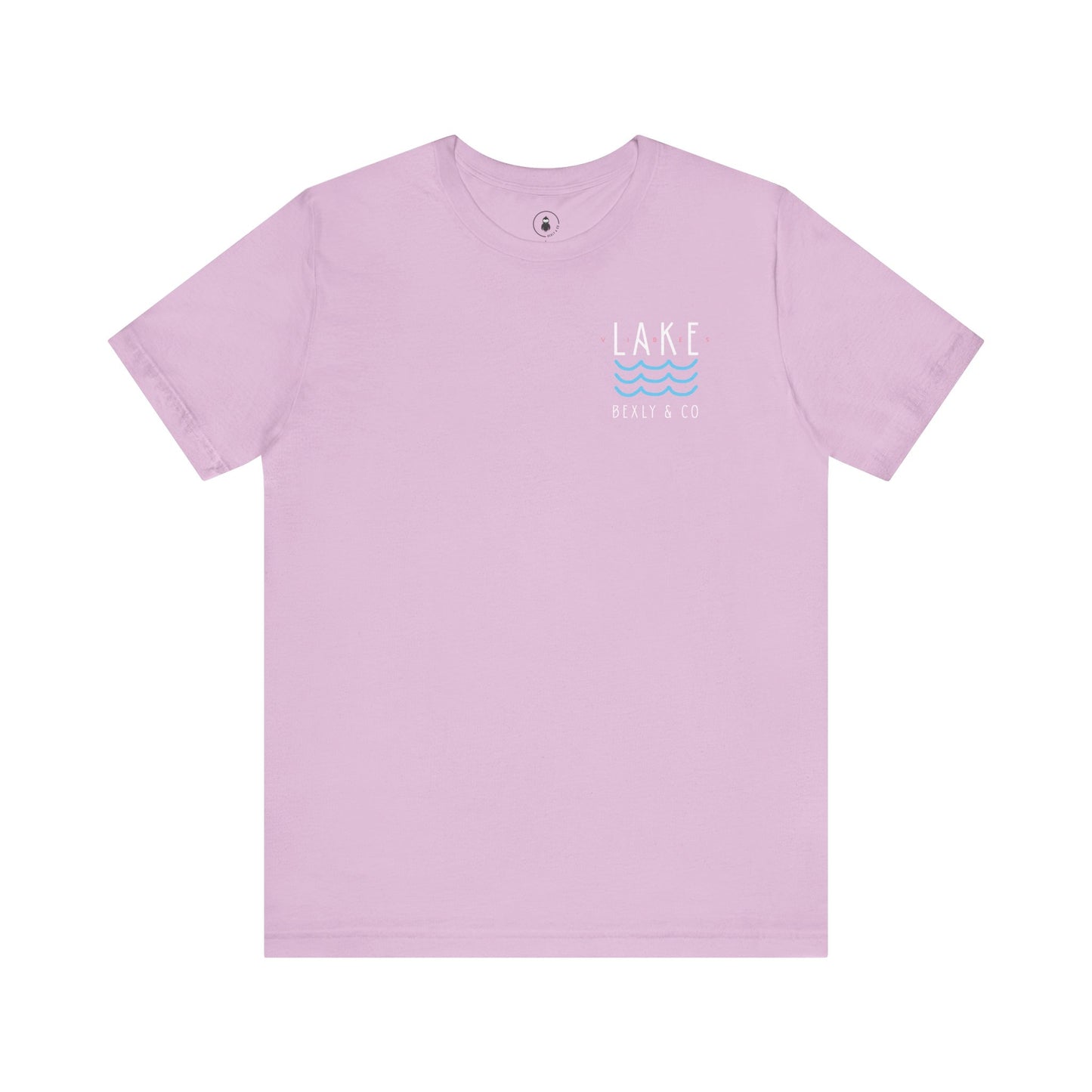 Lake Waves Unisex Tee - Perfect for Lake Days, Casual Outfits, Gifts, Summer Vacations, Coastal Vibes