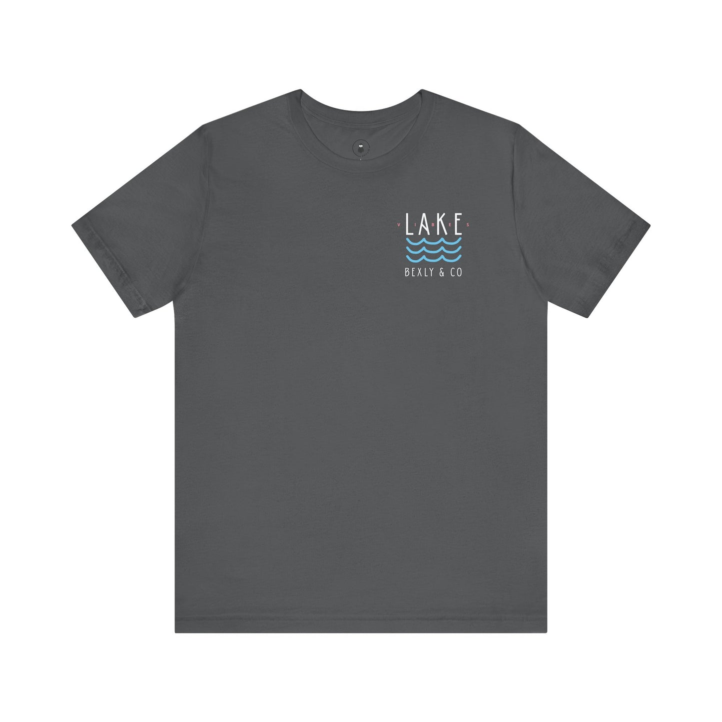 Lake Waves Unisex Tee - Perfect for Lake Days, Casual Outfits, Gifts, Summer Vacations, Coastal Vibes