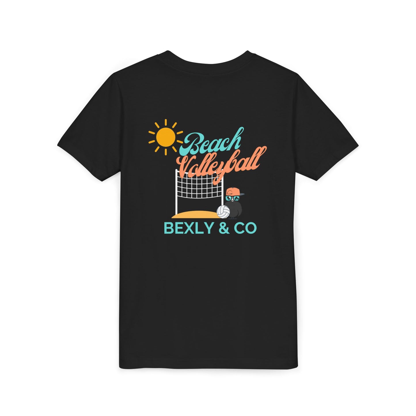 Beach Volleyball Youth Tee - Fun Summer Style