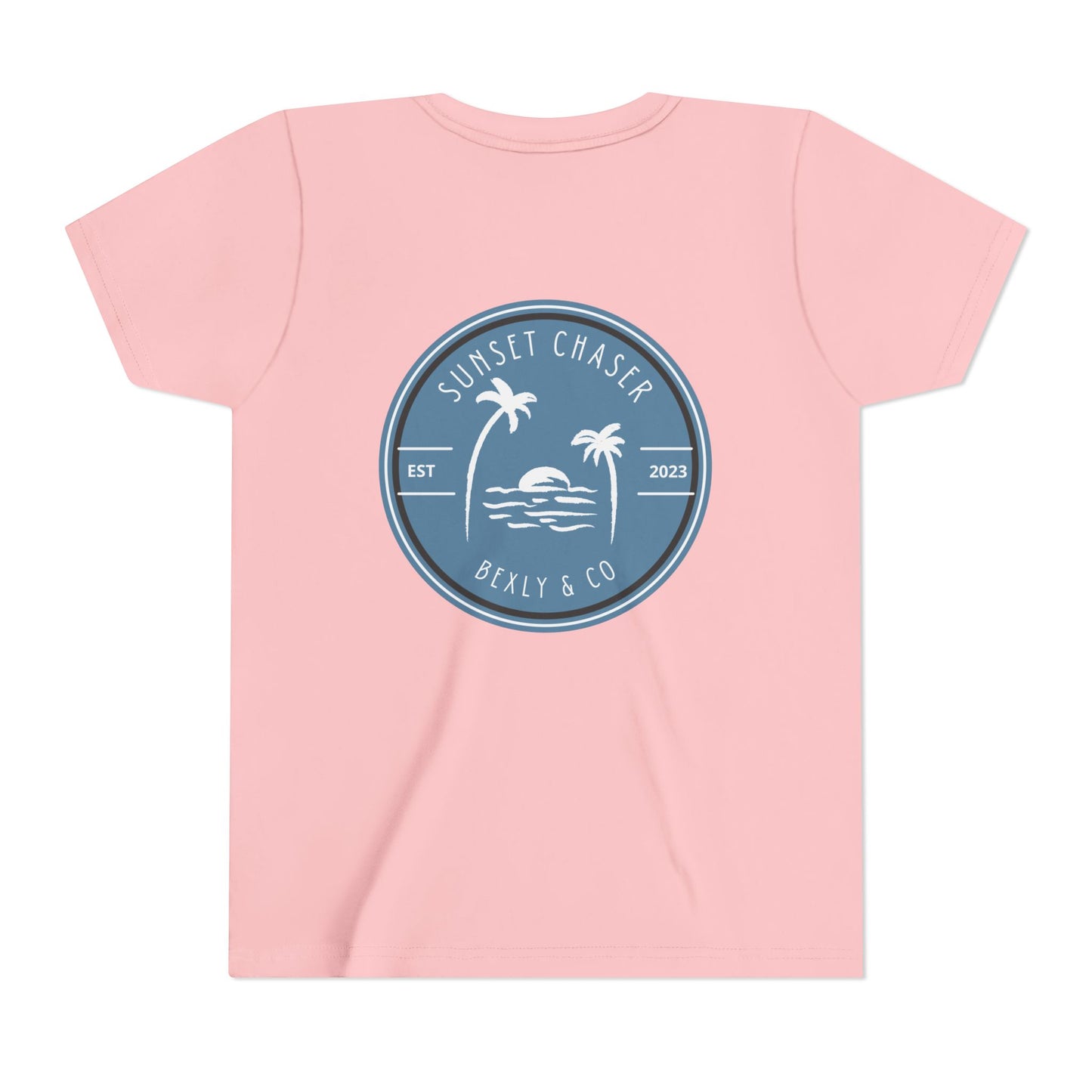 Sunset Chaser Youth Tee, Fun Summer Shirt, Kids Beachwear, Adventure Apparel, Perfect Gift for Little Explorers