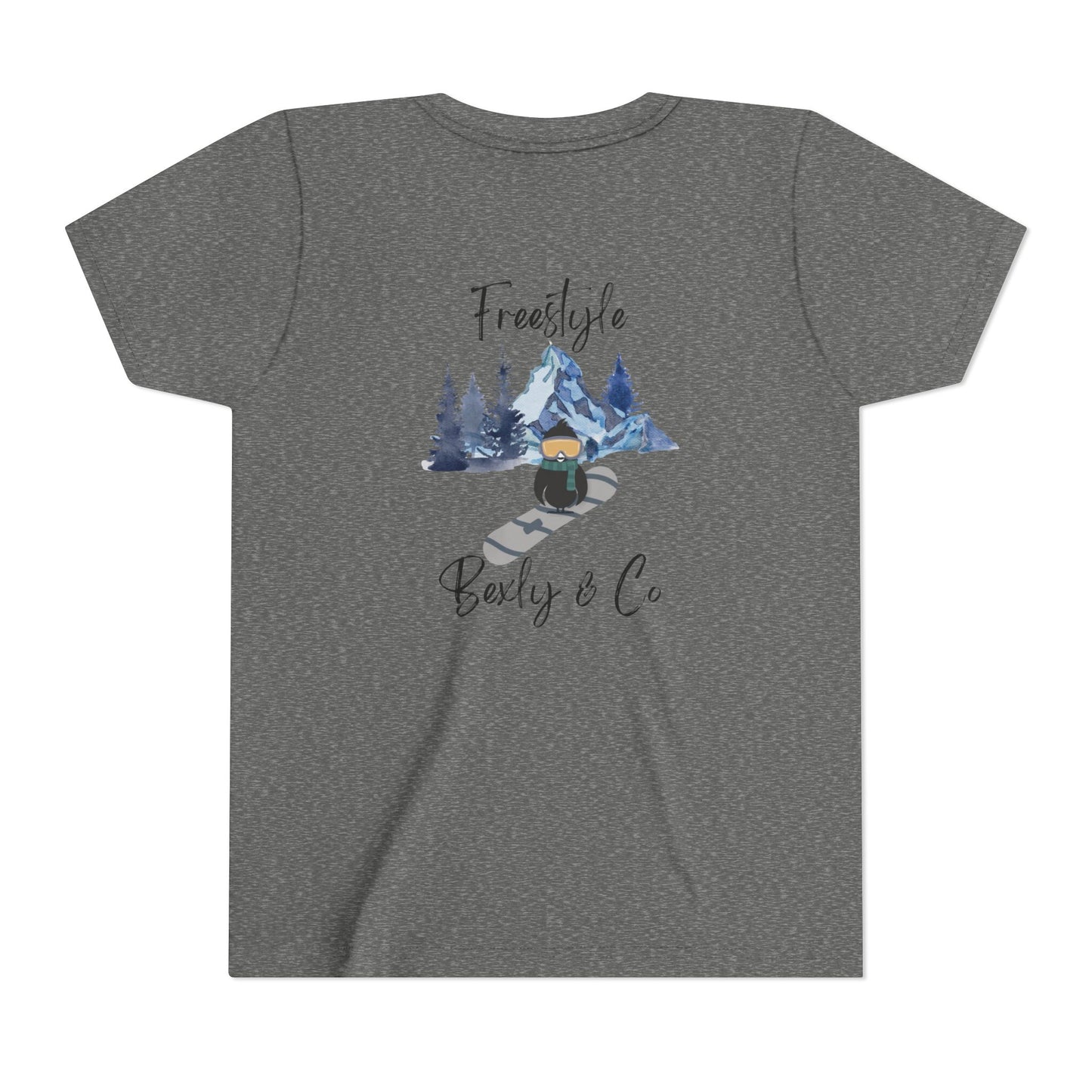 Freestyle Youth Short Sleeve Tee - Adventure Vibe for Young Explorers