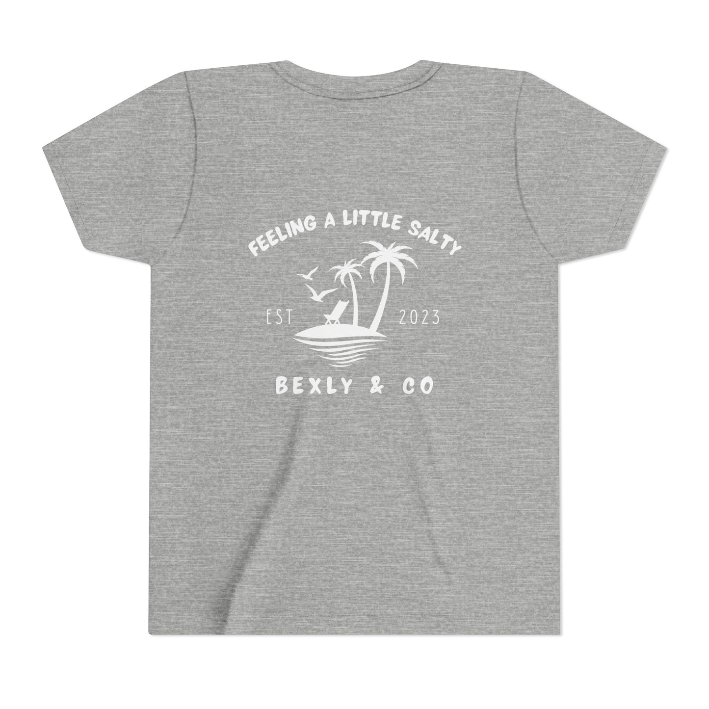 Youth Beach Vibes Tee, Summer T-Shirt, Kids Graphic Shirt, Vacation Apparel, Beach Party Outfit, Tropical Style Shirt