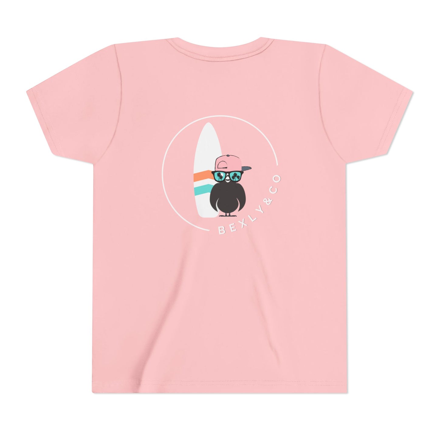 Trendy Surfer Youth Short Sleeve Tee – Perfect for Summer Fun!