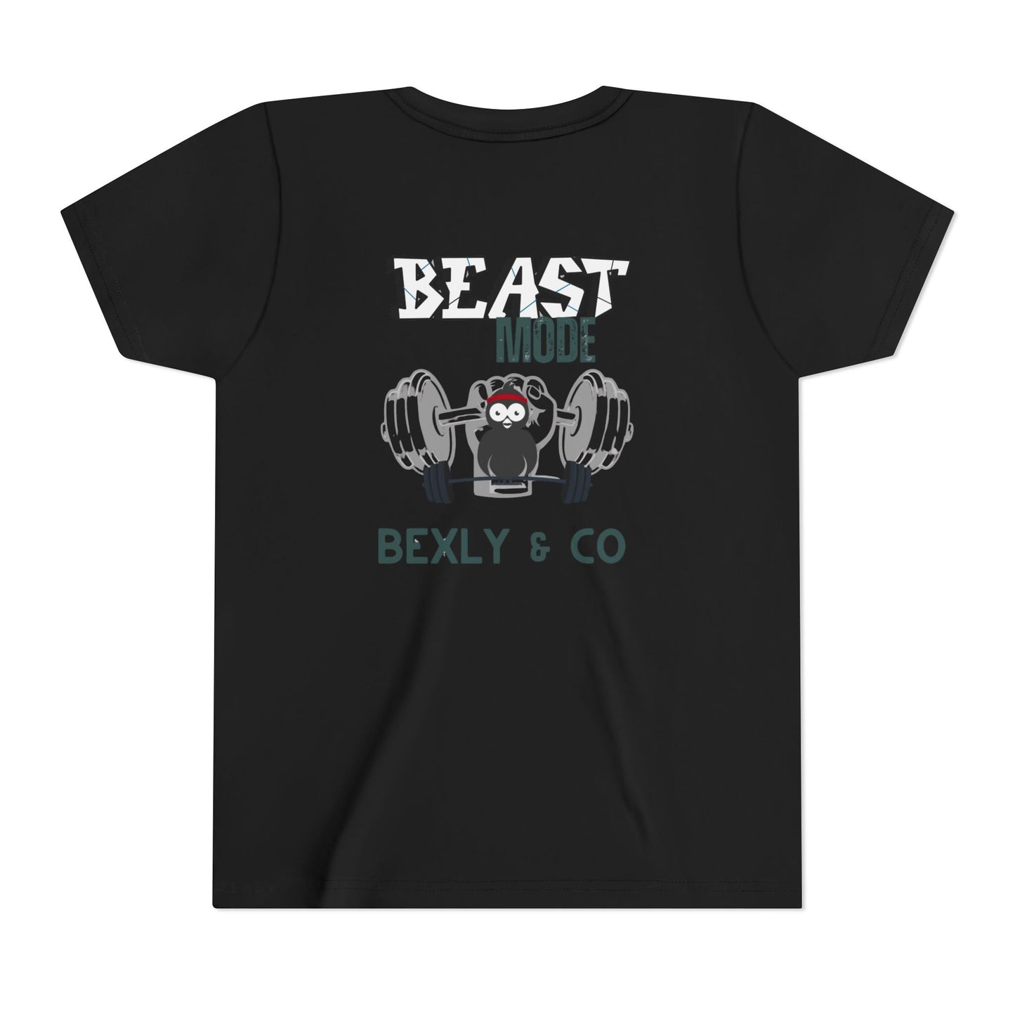 Beast Mode Youth Short Sleeve Tee | Fun & Active Kids Shirt for Fitness Lovers