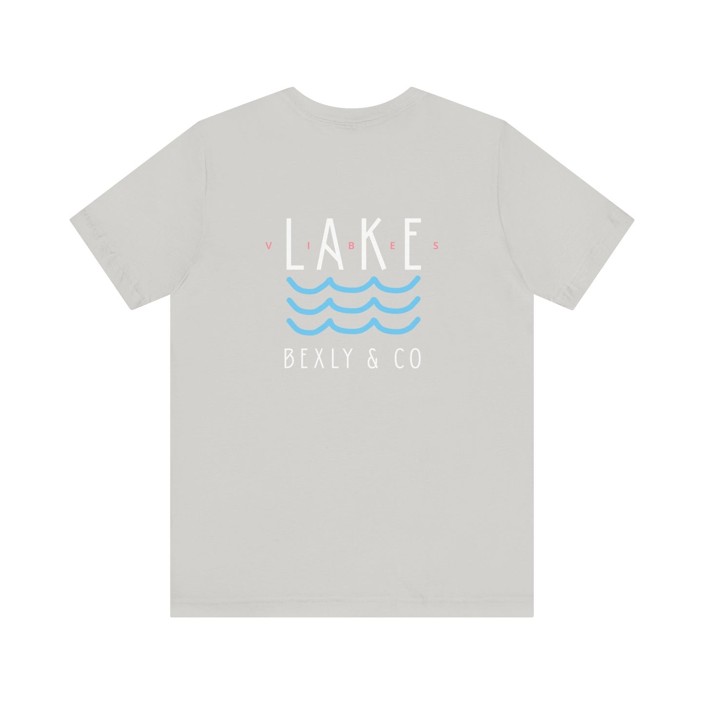 Lake Waves Unisex Tee - Perfect for Lake Days, Casual Outfits, Gifts, Summer Vacations, Coastal Vibes