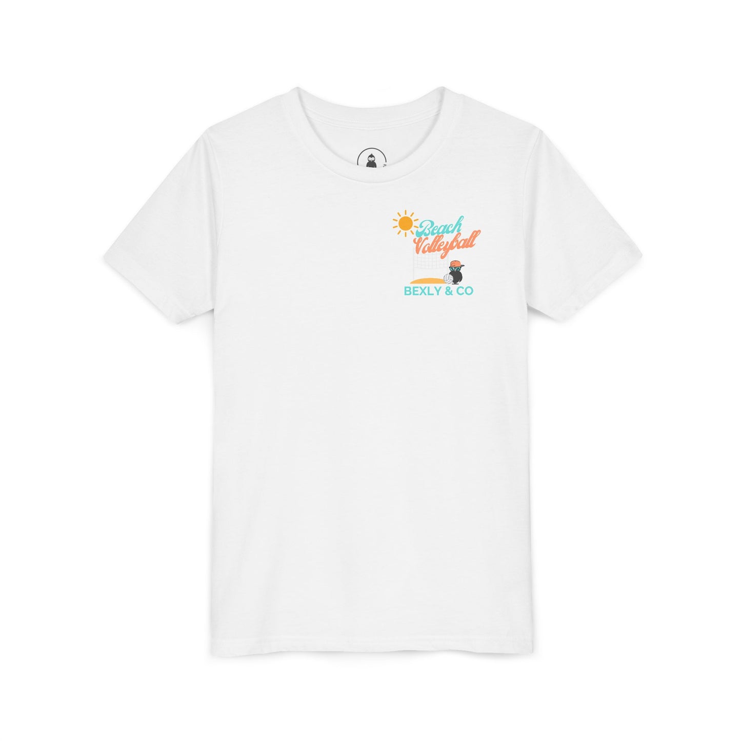 Beach Volleyball Youth Tee - Fun Summer Style