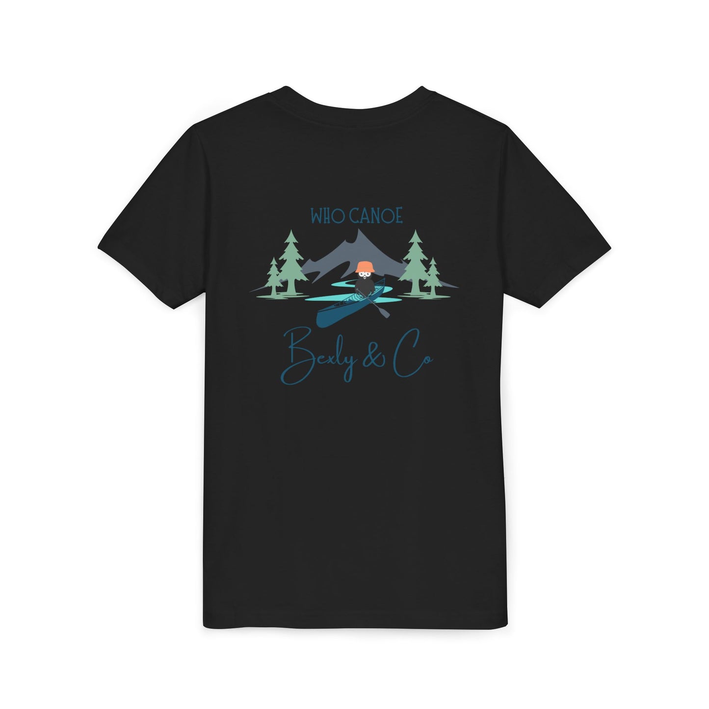 Adventurous Youth Short Sleeve Tee - 'Who Canoe' Graphic