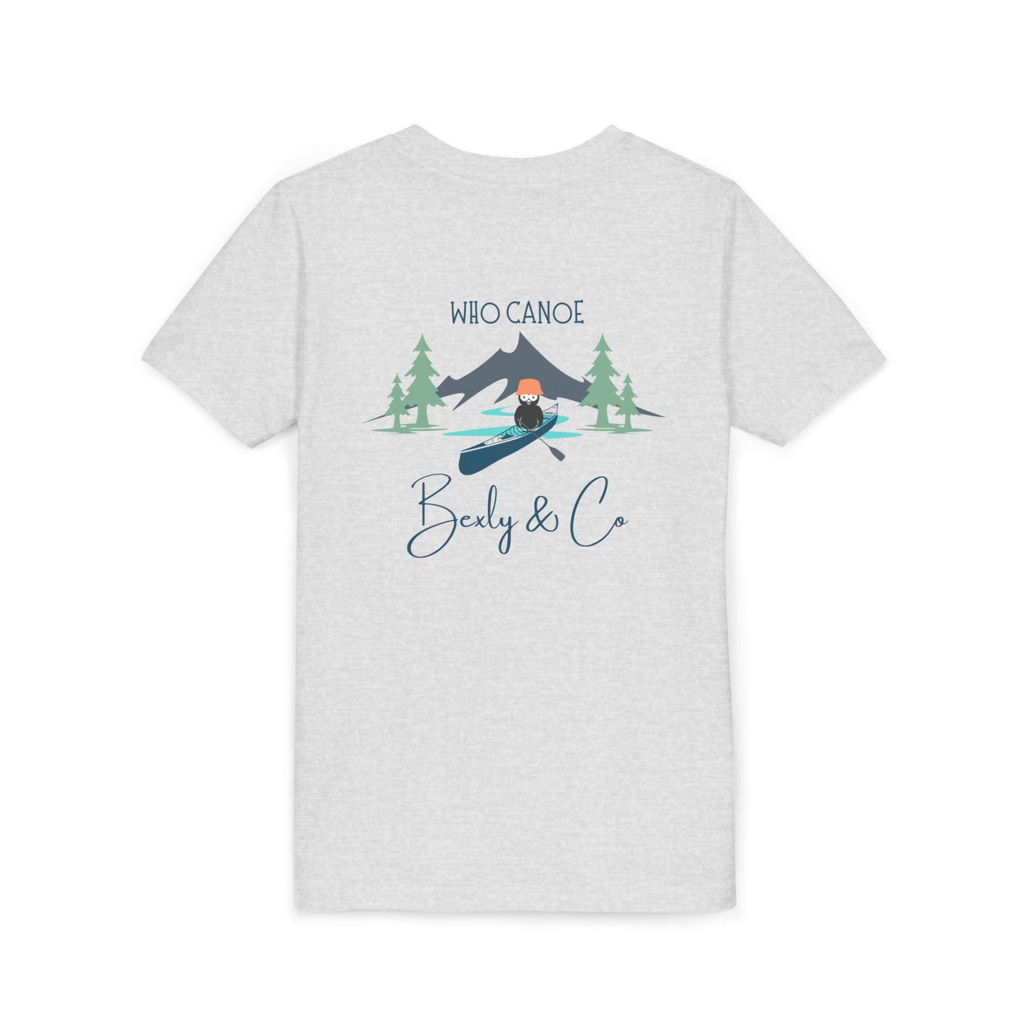 Adventurous Youth Short Sleeve Tee - 'Who Canoe' Graphic