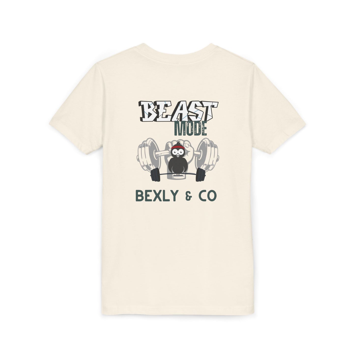 Beast Mode Youth Short Sleeve Tee | Fun & Active Kids Shirt for Fitness Lovers