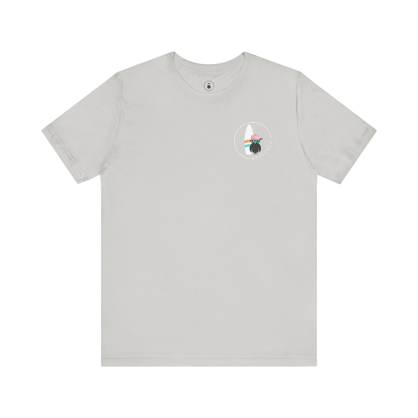Unisex Stylish Tee- Surfer White Board