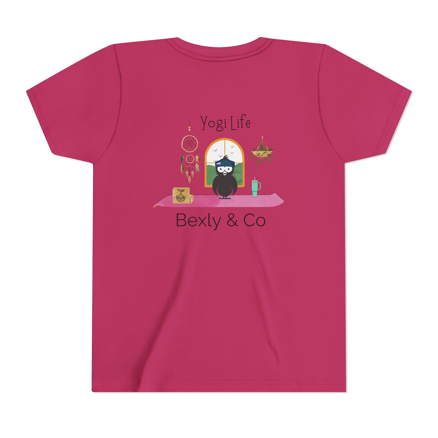 Yogi Life Youth Tee - Cute Design for Young Yogis, Perfect for Relaxation and Everyday Wear