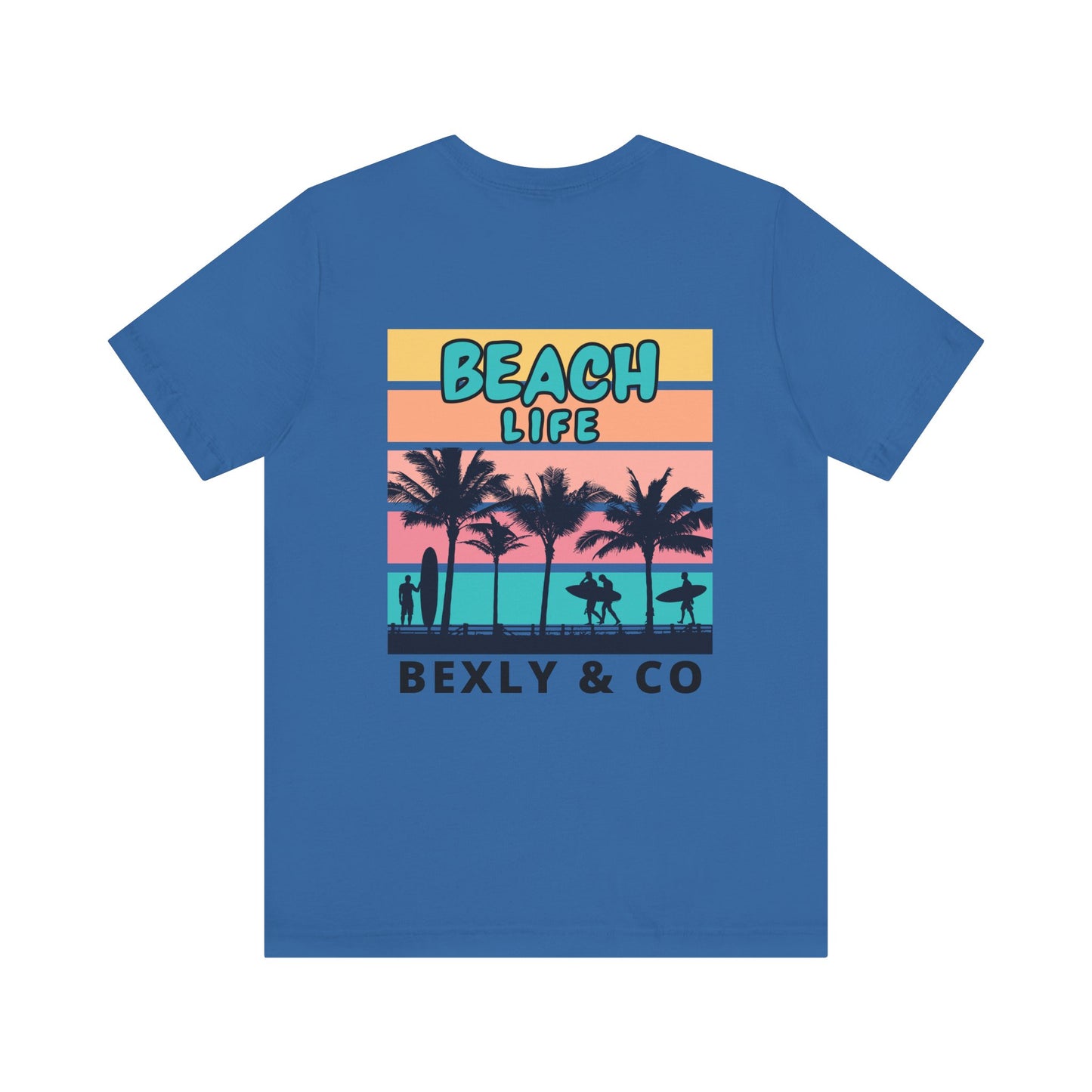 Beach Life Unisex Tee, Summer Vibes Shirt, Casual Beachwear, Gift for Beach Lovers, Vacation T-Shirt, Relaxed Fit Apparel