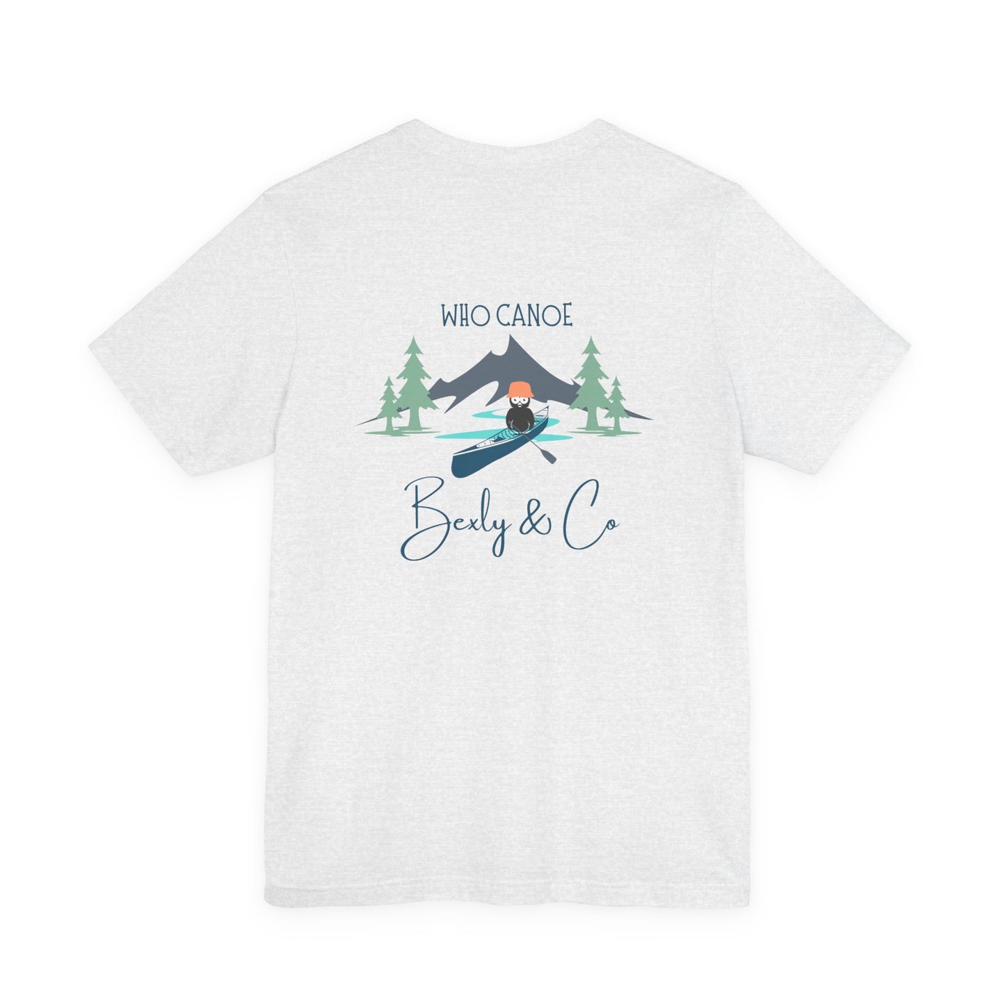Who Canoe Unisex Tee - Perfect for Adventure Lovers & Outdoor Enthusiasts