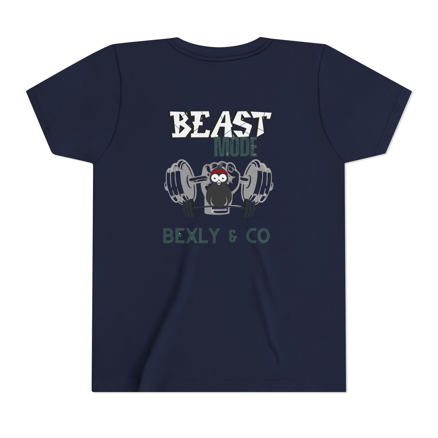 Beast Mode Youth Short Sleeve Tee | Fun & Active Kids Shirt for Fitness Lovers