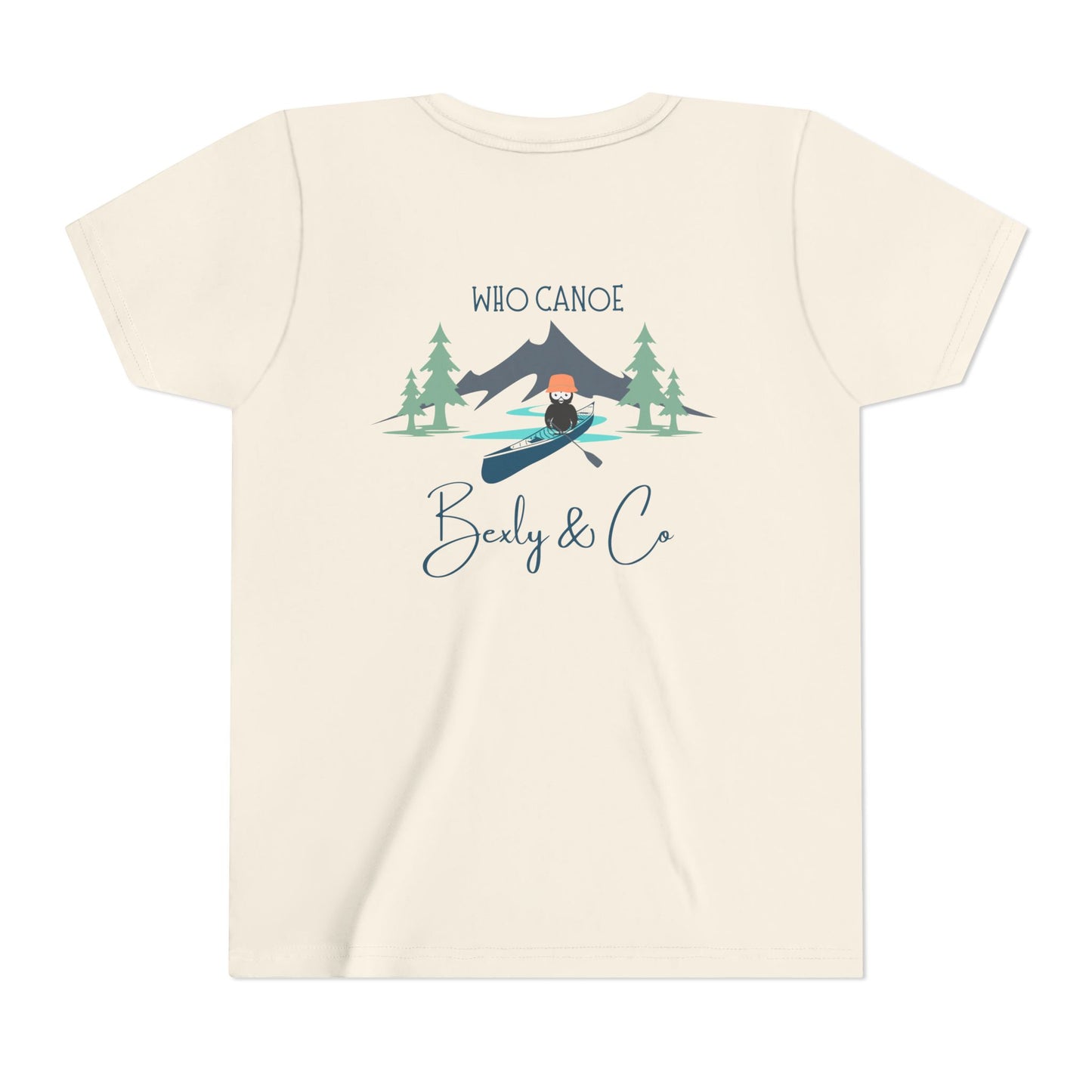 Adventurous Youth Short Sleeve Tee - 'Who Canoe' Graphic