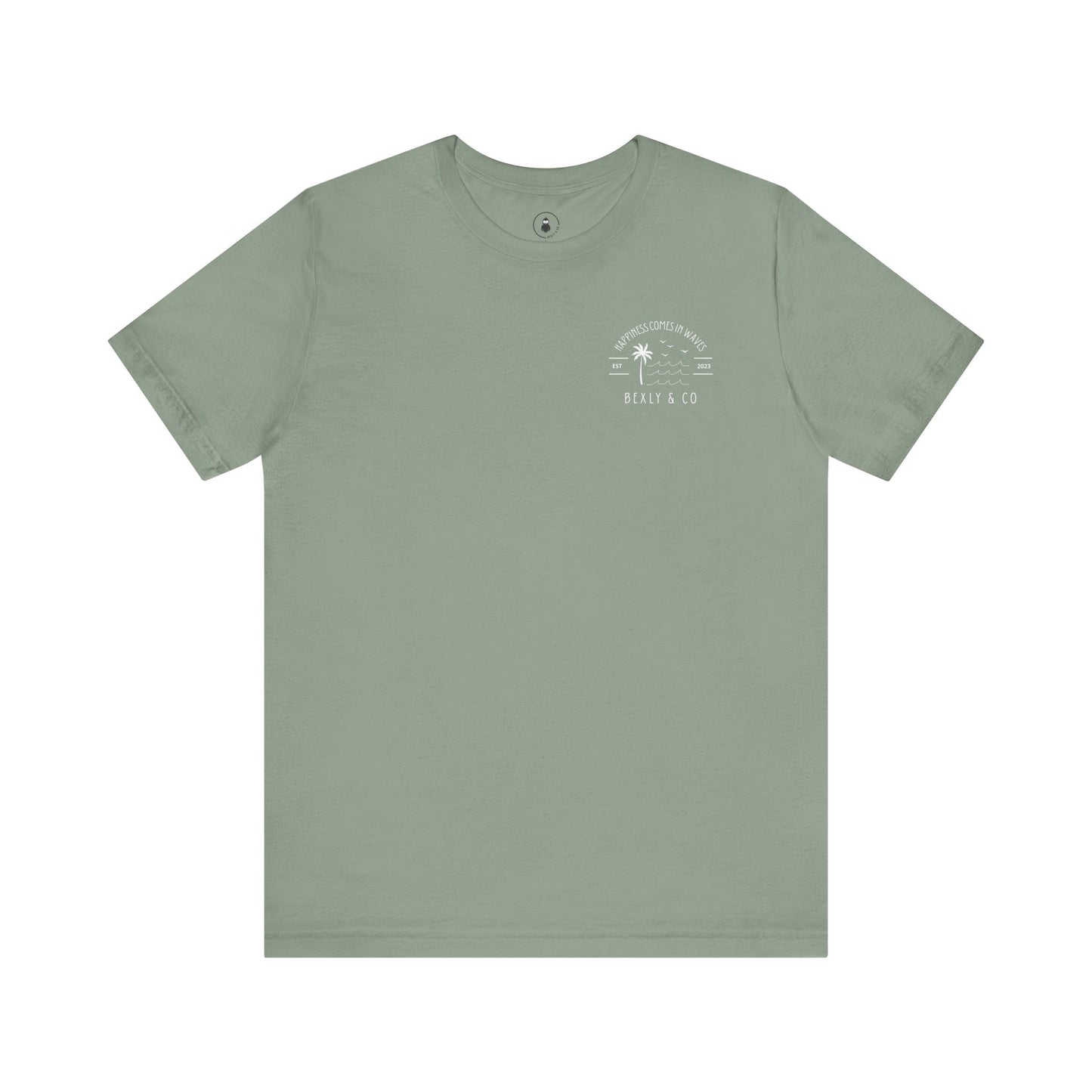 Beach Vibes Unisex Tee, Summer Shirt, Ocean Lover Gift, Casual T-Shirt, Vacation Tee, Beach Day Wear, Happy Days T-Shirt