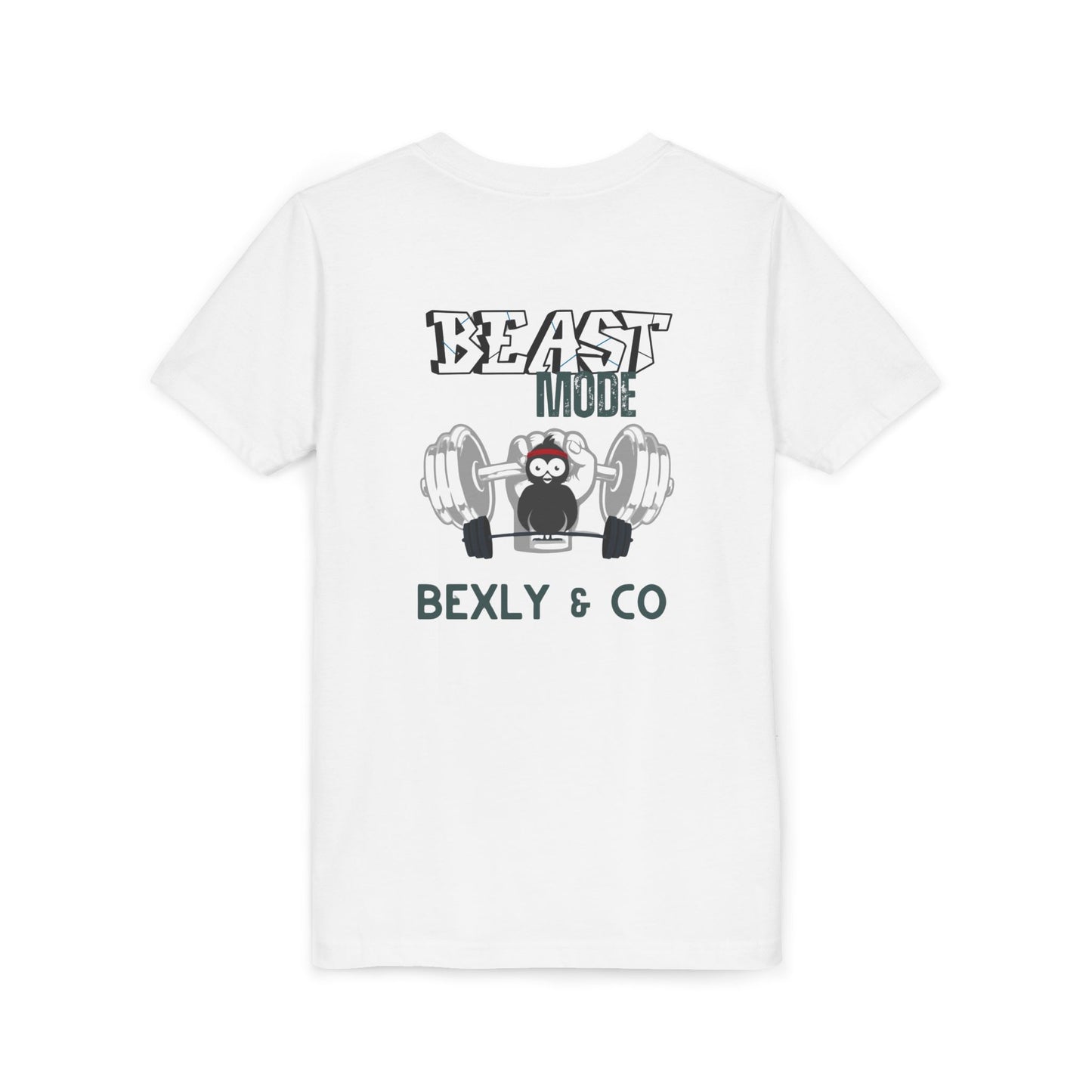 Beast Mode Youth Short Sleeve Tee | Fun & Active Kids Shirt for Fitness Lovers