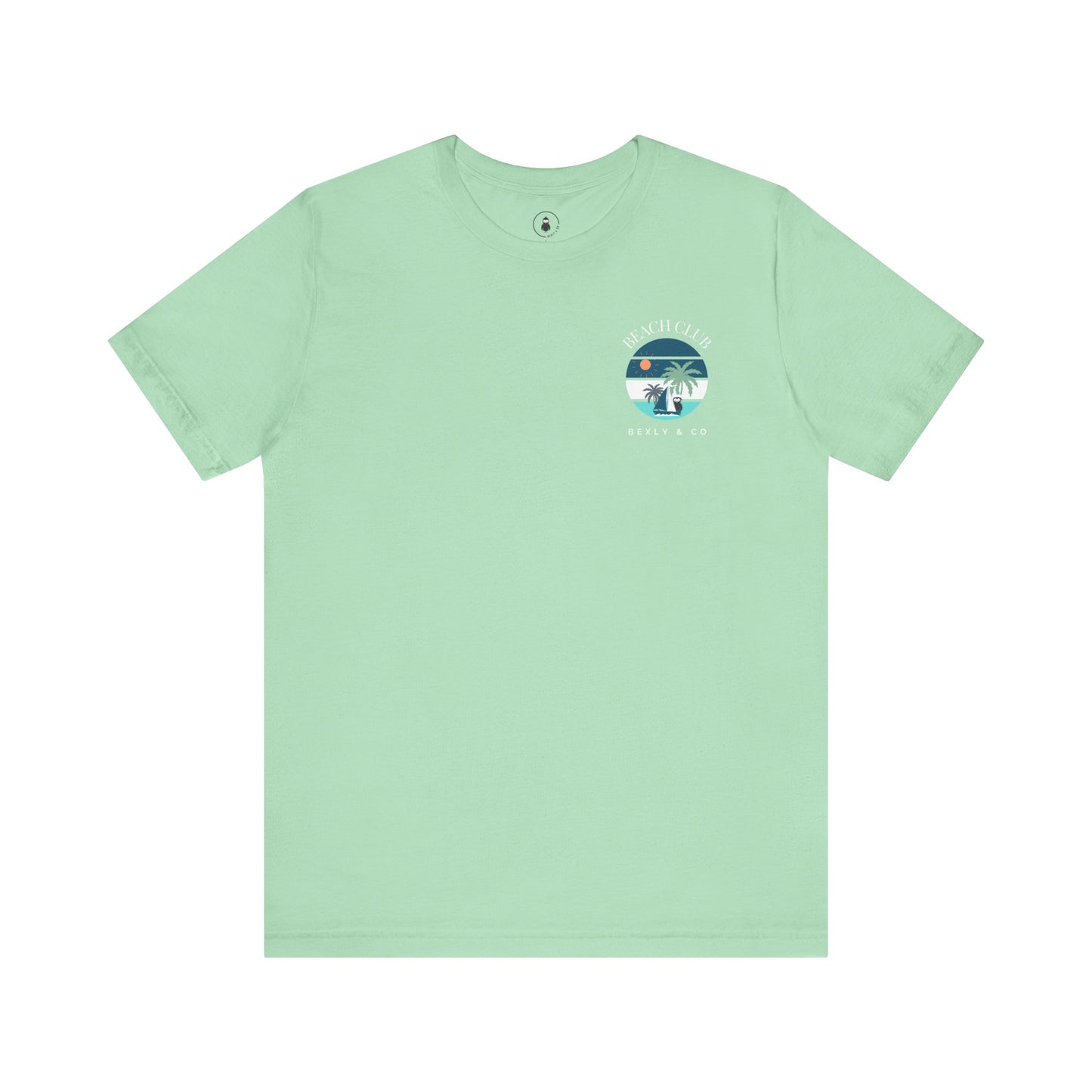 Beach Club Graphic Tee | Summer Vibe T-Shirt, Unisex Casual Wear, Perfect for Beach Days, Gift for Vacation Lovers, Palm Tree Design