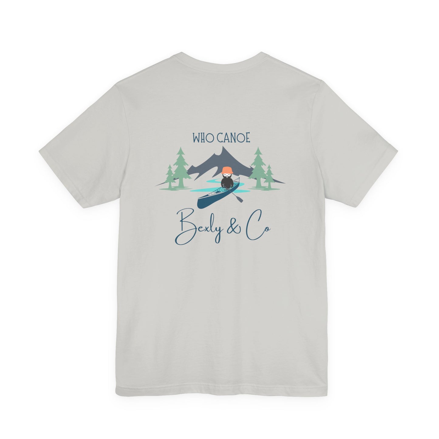 Who Canoe Unisex Tee - Perfect for Adventure Lovers & Outdoor Enthusiasts