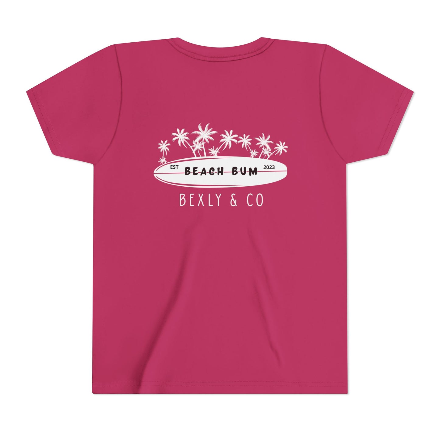 Beach Bum Youth Tee - Perfect for Summer Days, Vacations, and Beach Parties, Kids Casual Wear, Birthday Gift, Summer Vacation
