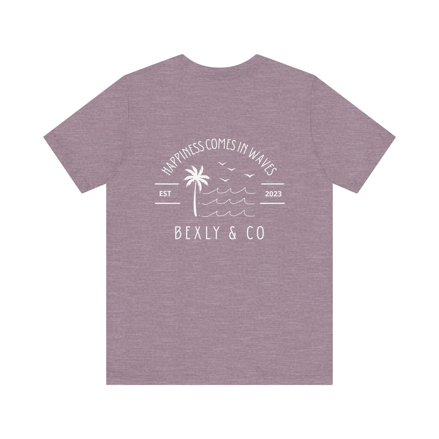 Beach Vibes Unisex Tee, Summer Shirt, Ocean Lover Gift, Casual T-Shirt, Vacation Tee, Beach Day Wear, Happy Days T-Shirt