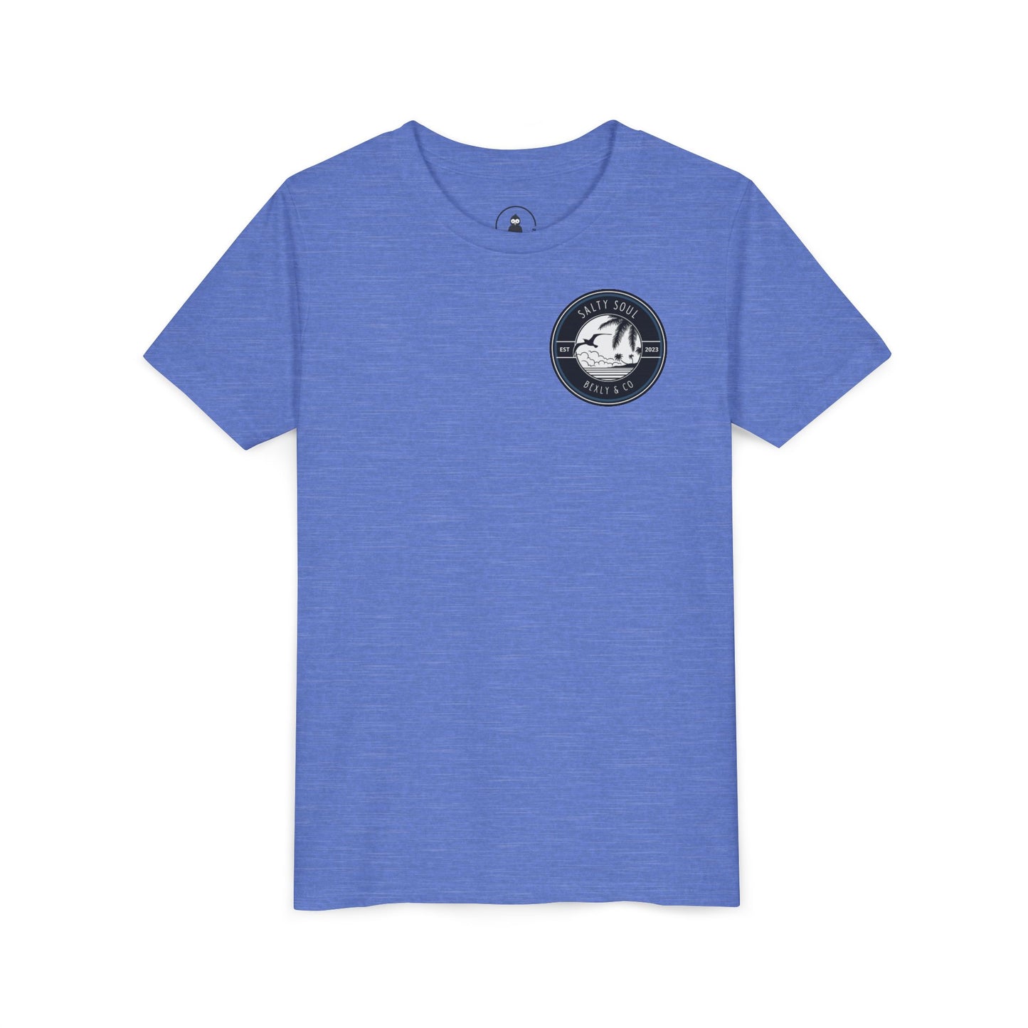 Salty Soul Youth Tee, Beach Vibes Shirt, Summer Fun Top, Kid's Vacation T-Shirt, Family Beach Day Outfit, Outdoor Adventure Wear
