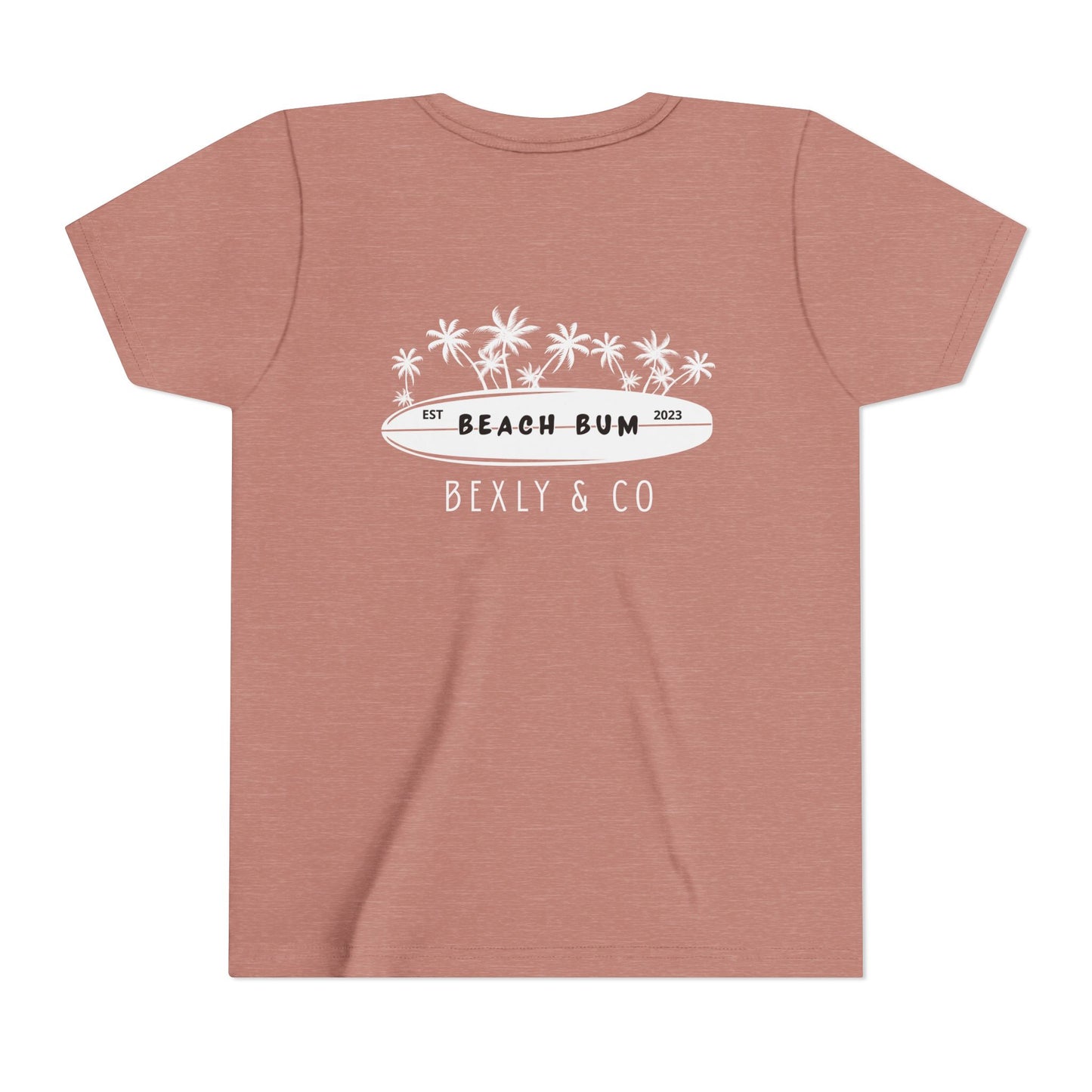 Beach Bum Youth Tee - Perfect for Summer Days, Vacations, and Beach Parties, Kids Casual Wear, Birthday Gift, Summer Vacation