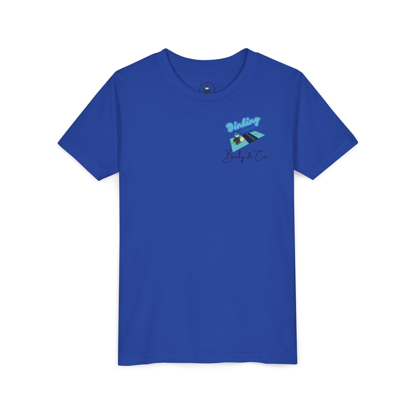 Youth Short Sleeve Tee - Dinking Champ Design for Young Athletes